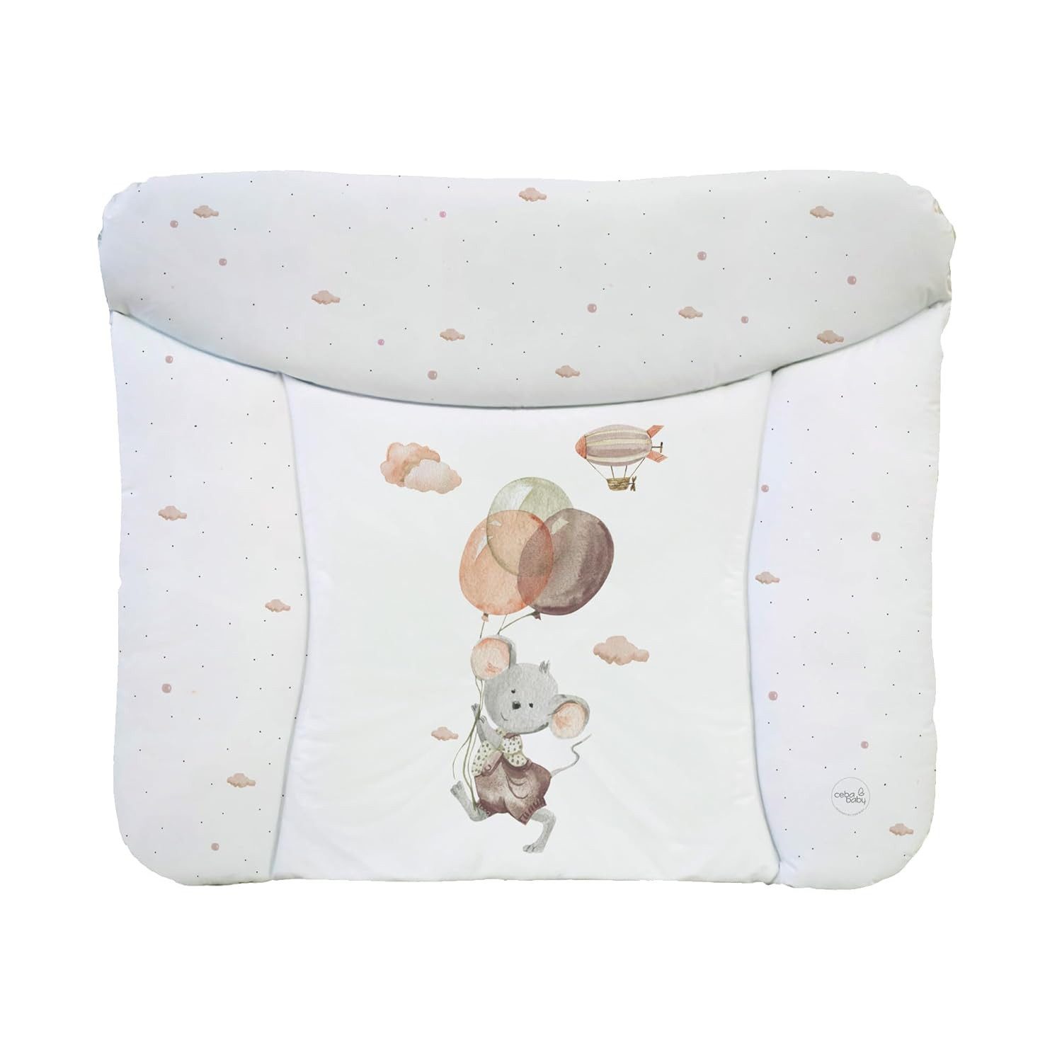 CEBA BABY Wickelauflage Weiche Baby Wickelunterlage 75 x 72 cm / 85 cm x 75 günstig online kaufen