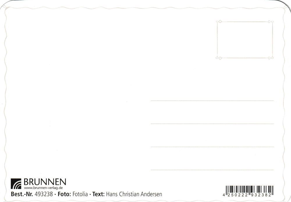 Thumbnail - Postkarte "Leben ist nicht genug, sagte der Schmetterling."