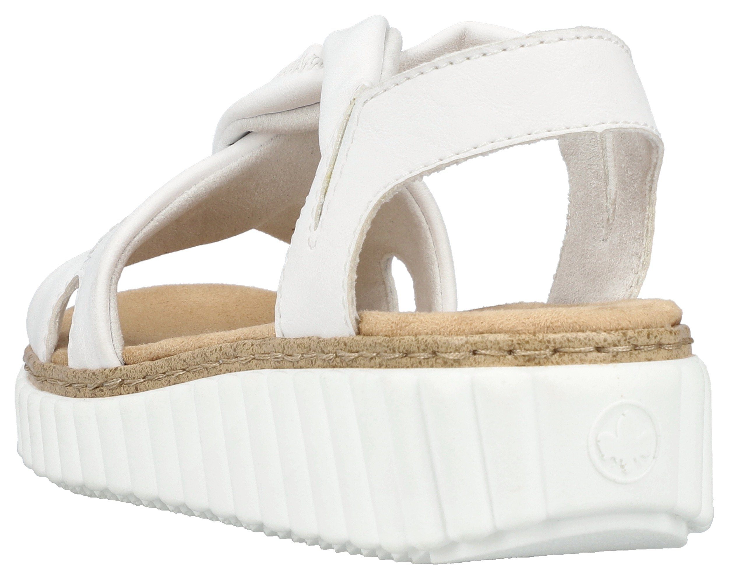 Rieker Sandale, Sommerschuh, Sandalette, Keilabsatz, mit günstig online kaufen