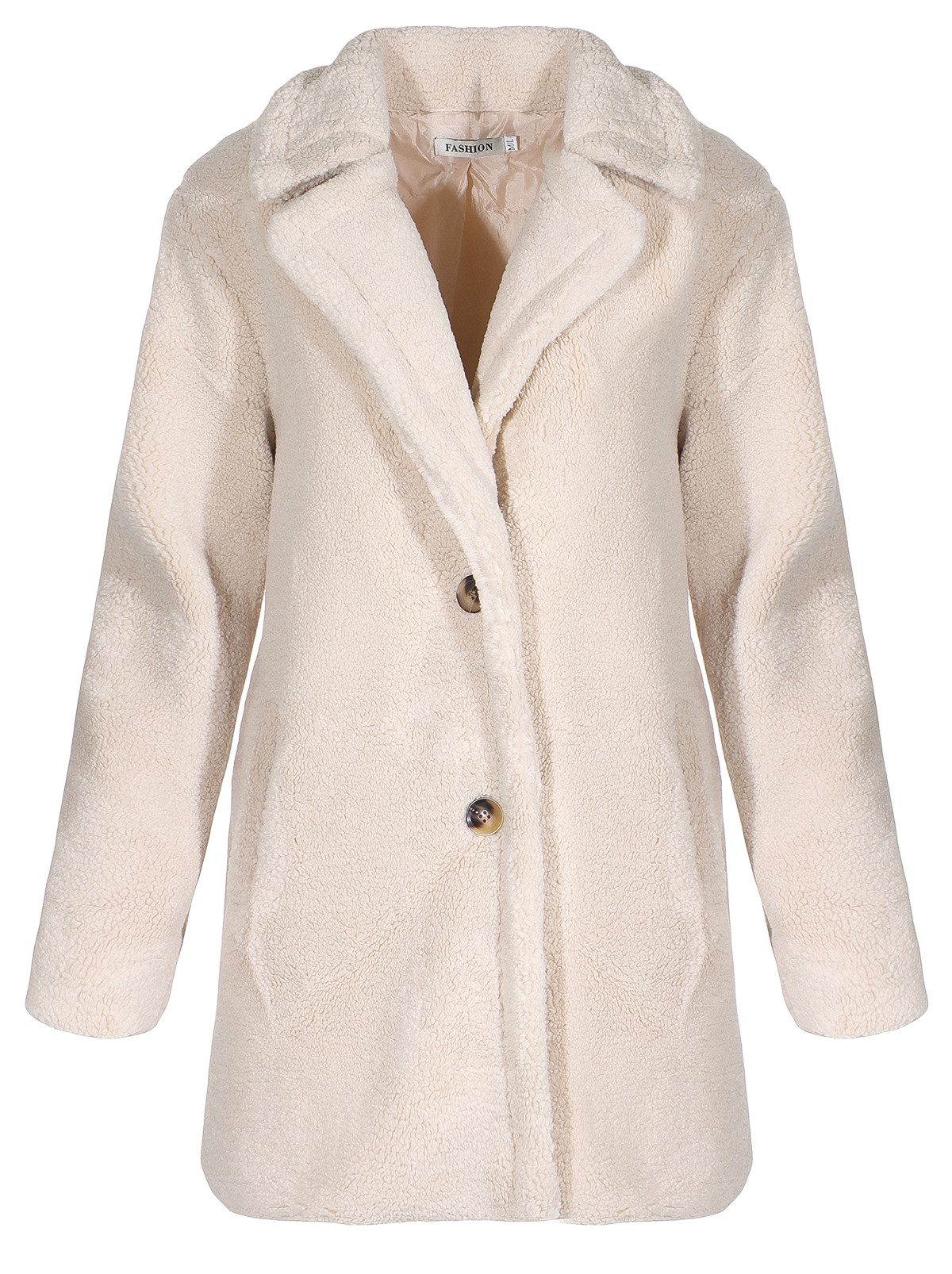 Aurela Damenmode Kurzmantel Boucle Damen Mantel günstig online kaufen