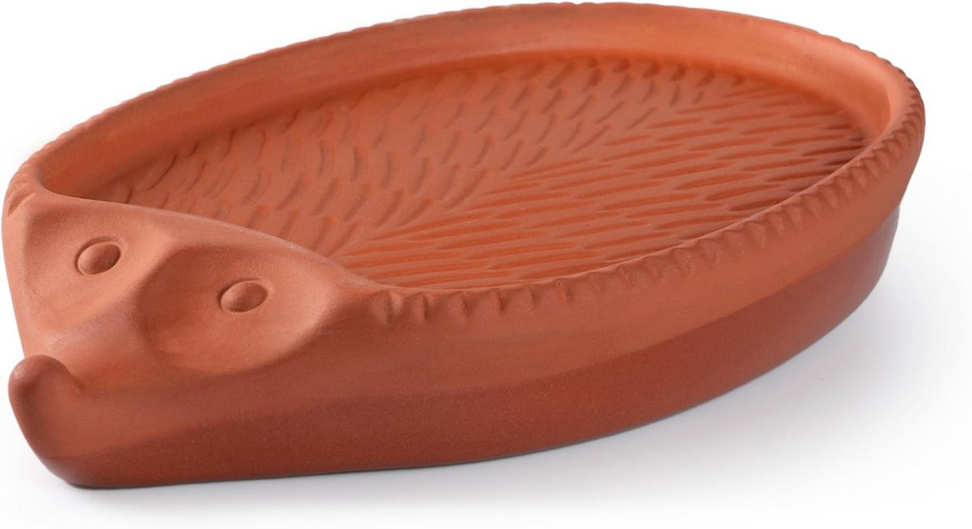 RÖMERTOPF Römertopf Kresse-Igel aus Naturton, Naturton (Set, 1-tlg., Set), Naturton