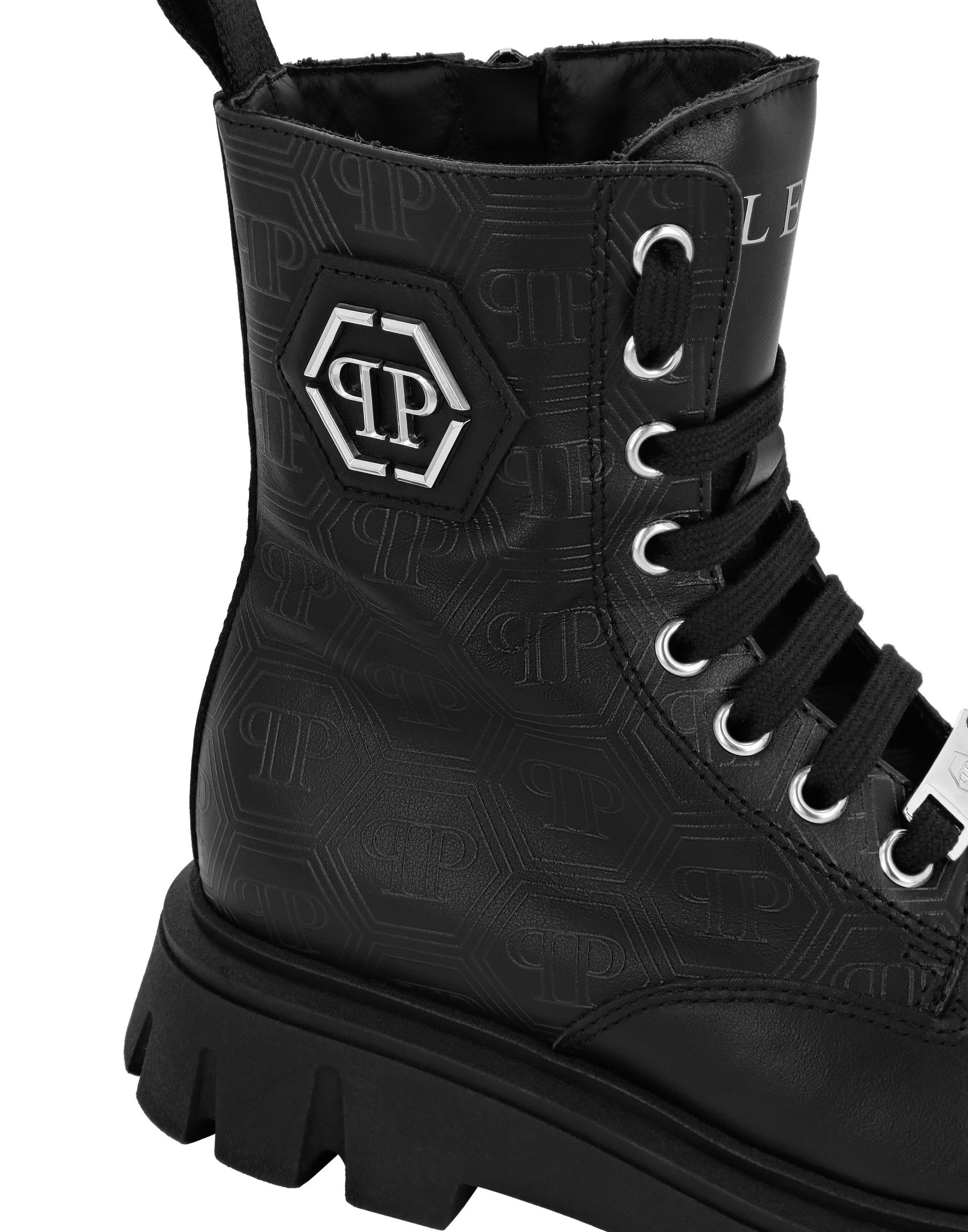 PHILIPP PLEIN Hexagon Bootsschuh