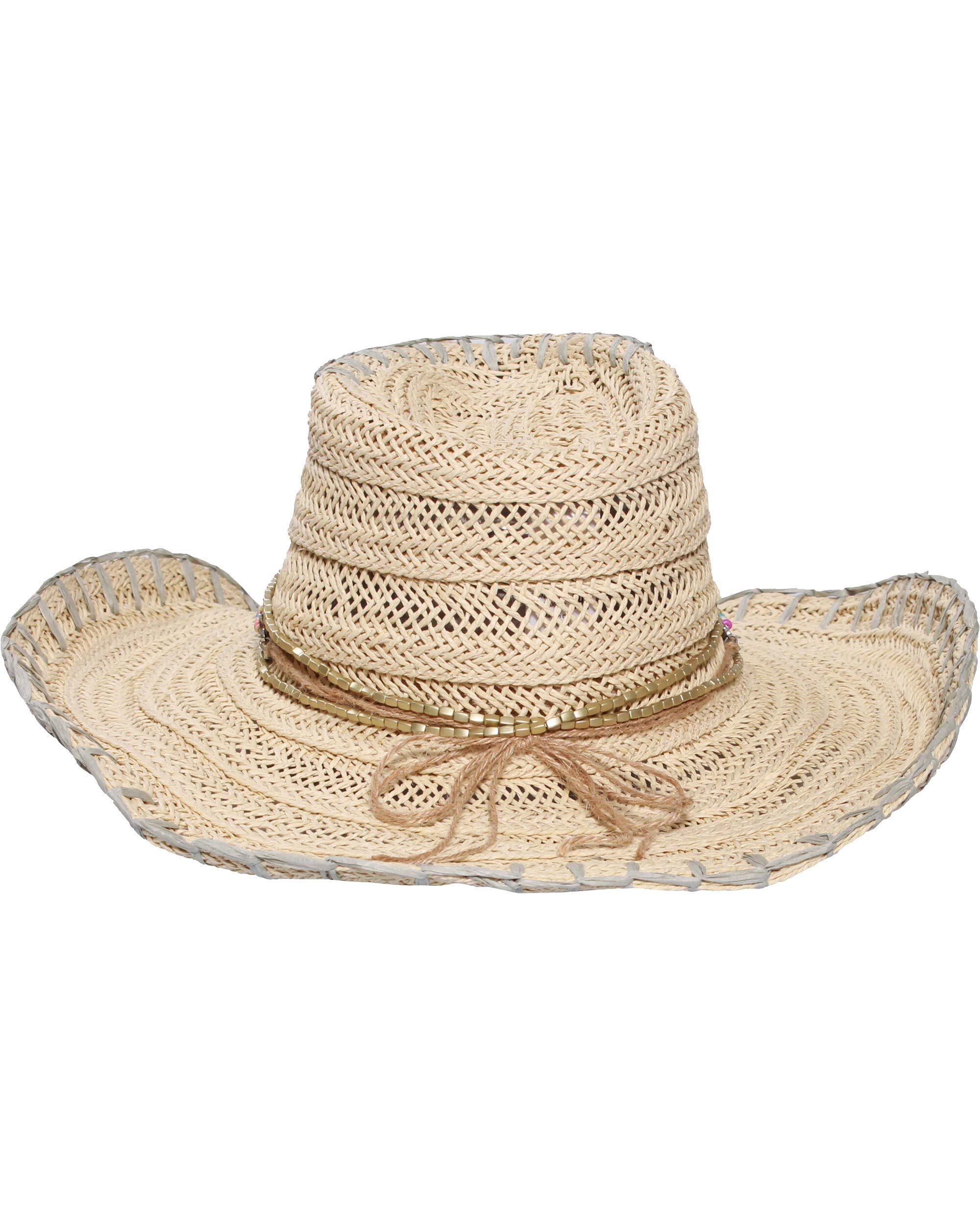 Loevenich Sonnenhut Loevenich Cowboyhut im Boho-Style mit Schriftzug „Smile günstig online kaufen