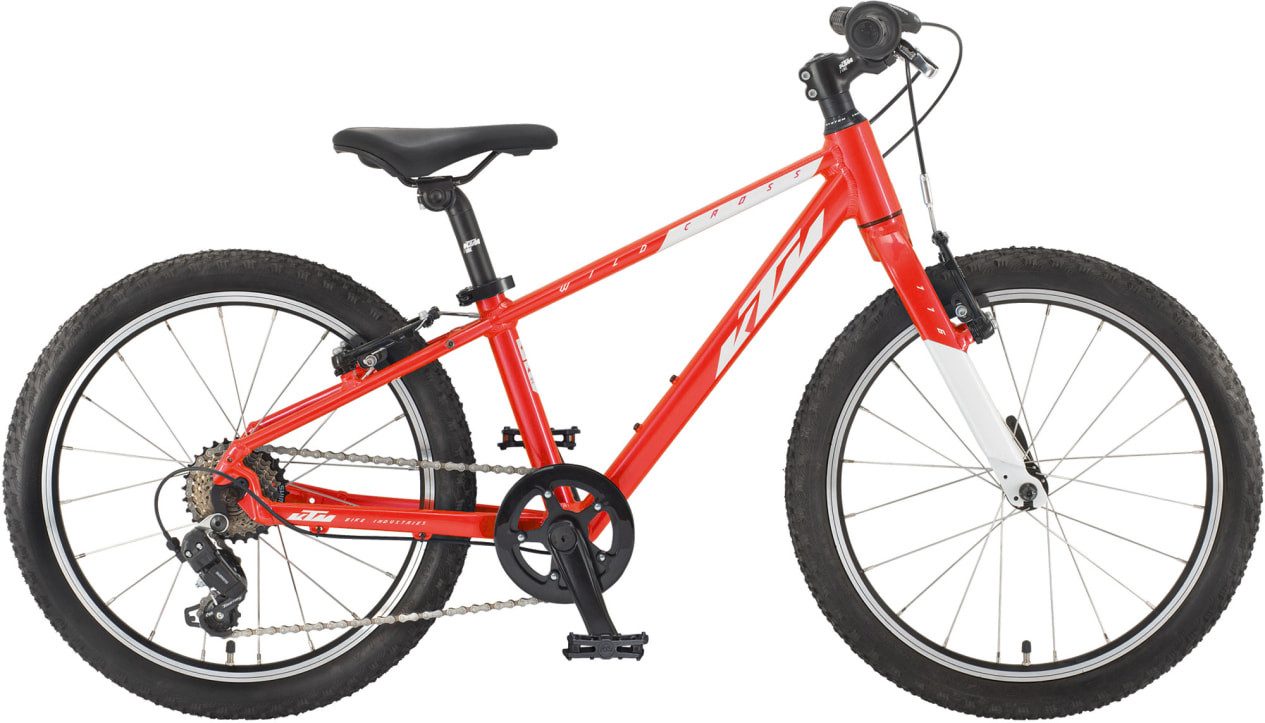 KTM Mountainbike KTM Wild Cross 20 Kinder Mountainbike 20 Zoll 7 Gang Rot