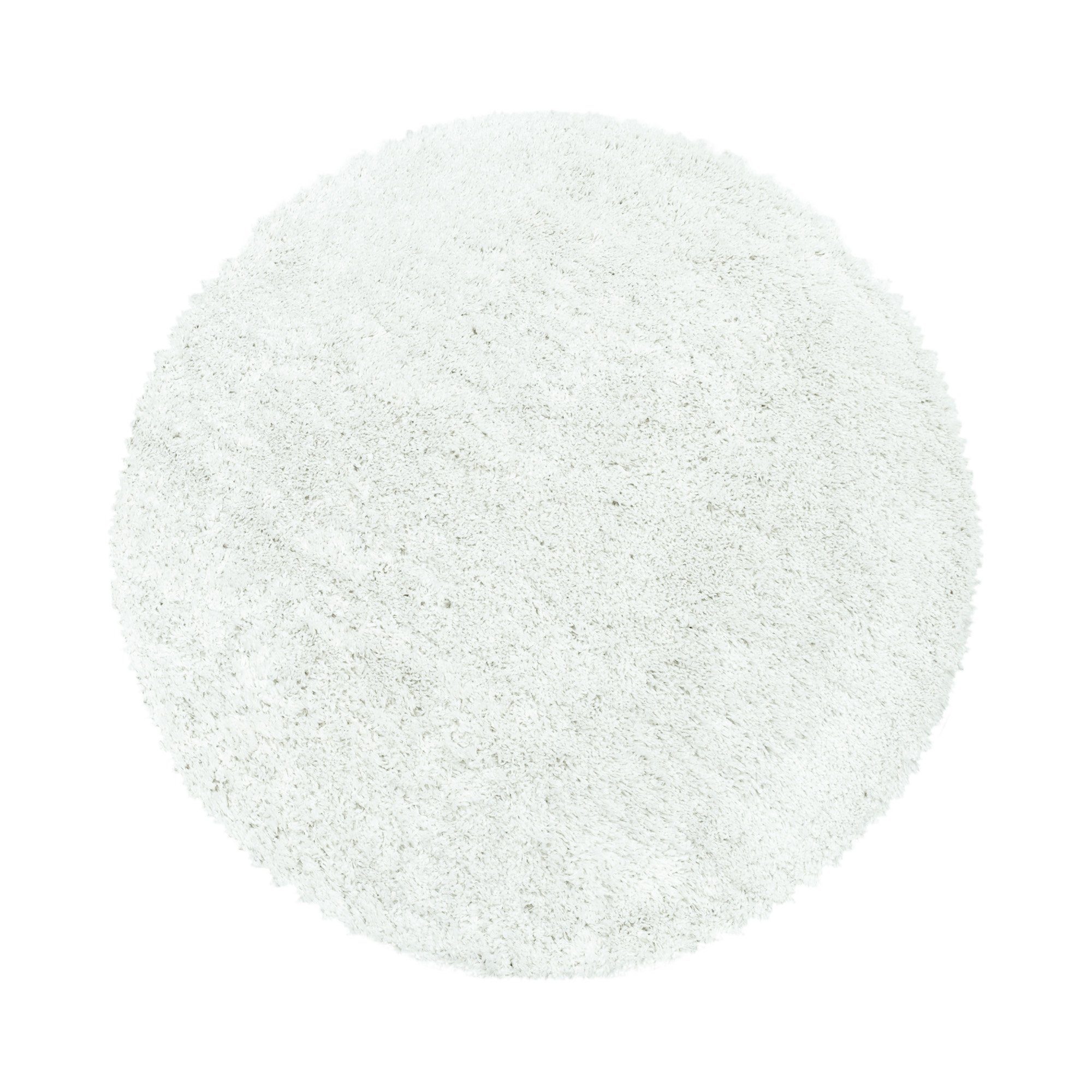 SIMPEX24 Teppich Unicolor - Einfarbig, Rund, Höhe: 30 mm, Teppich Wohnzimme günstig online kaufen