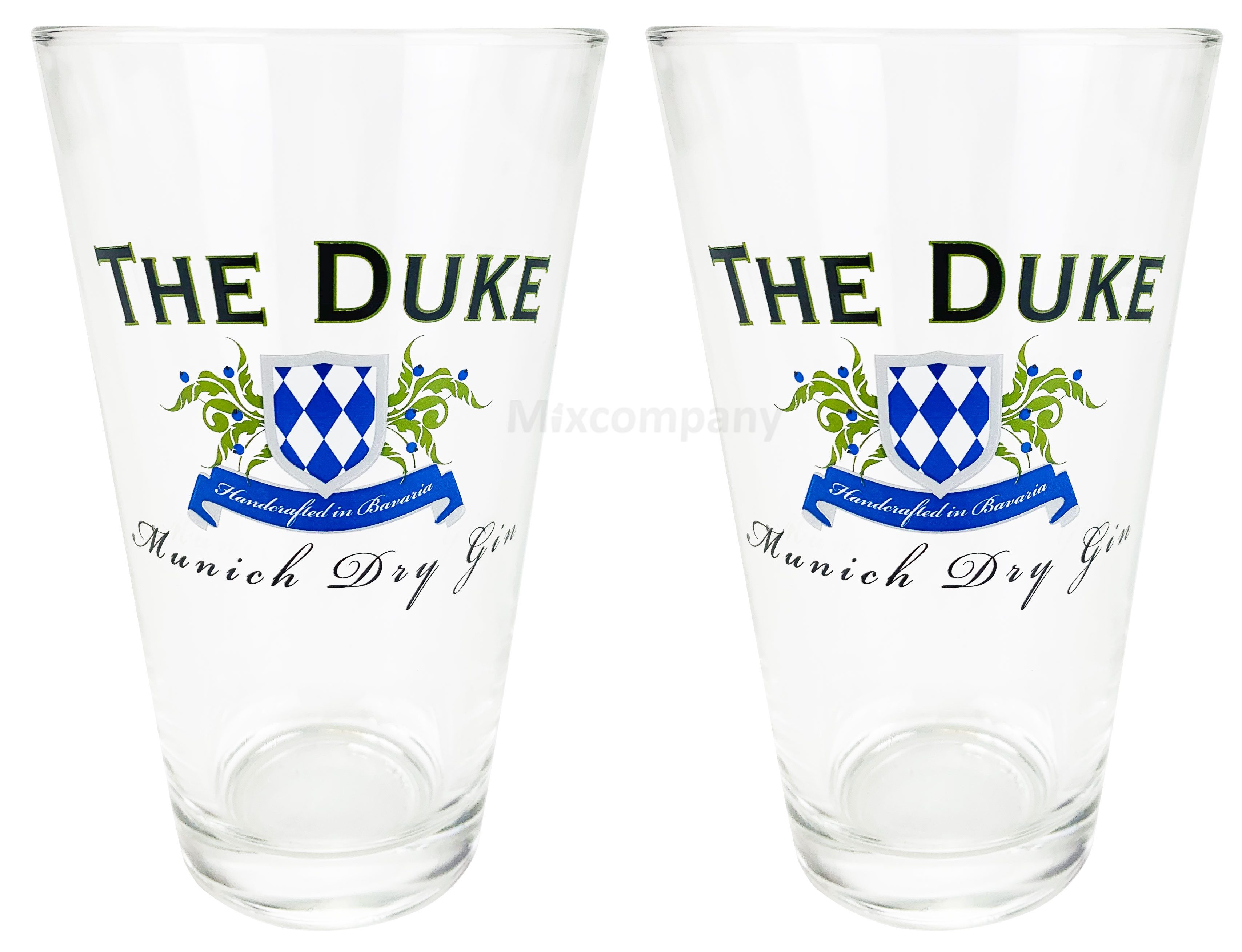 DR Longdrinkglas Das The Duke Munich Dry Gin Glas Стекло Ginglas Longdrinkglas - 2er