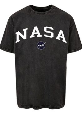 F4NT4STIC T-Shirt NASA Collegiate Logo Print