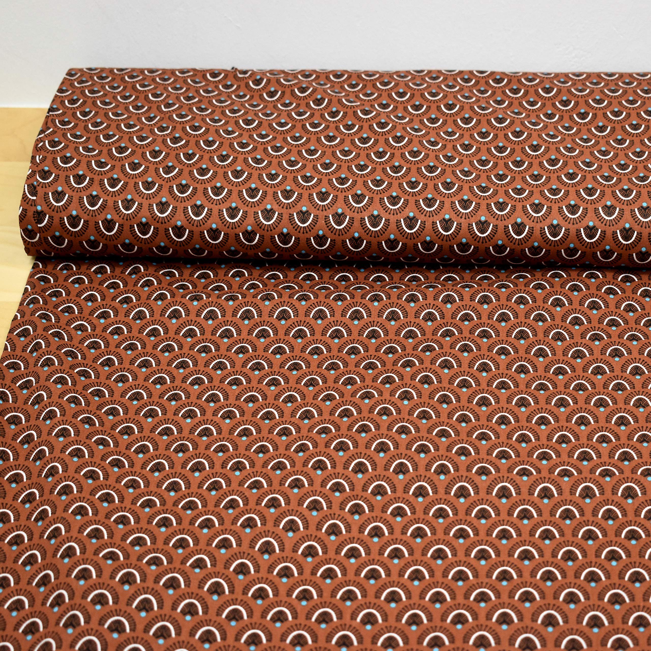 MAGAM-Stoffe Stoff "Lille", Design Baumwollstoff aus Frankreich ÖKO-TEX Meterware ab 50cm