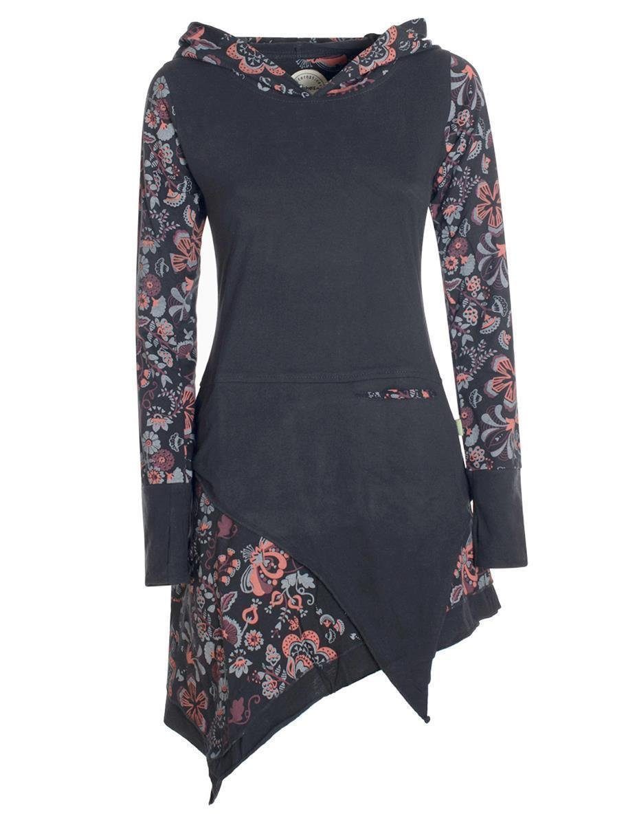 Vishes Zipfelkleid Langarm Kleid Elfen Zipfelige günstig online kaufen