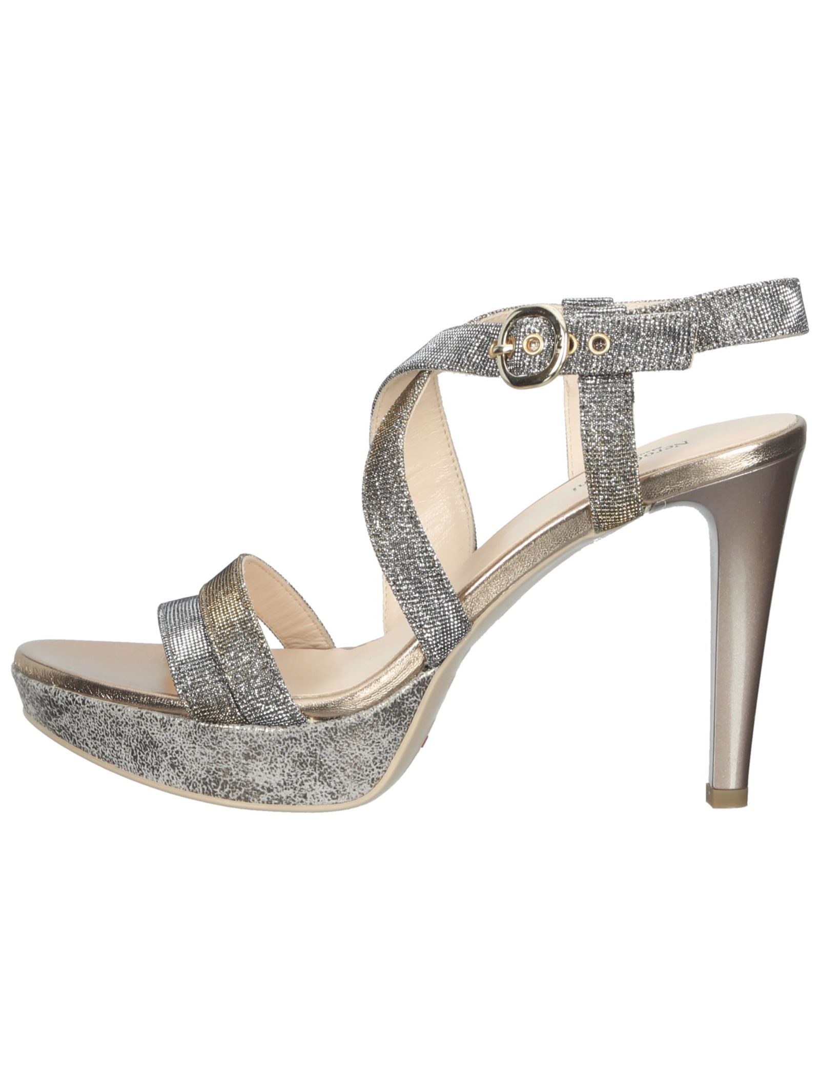 Nero Giardini Sandalen Textil High-Heel-Sandalette günstig online kaufen