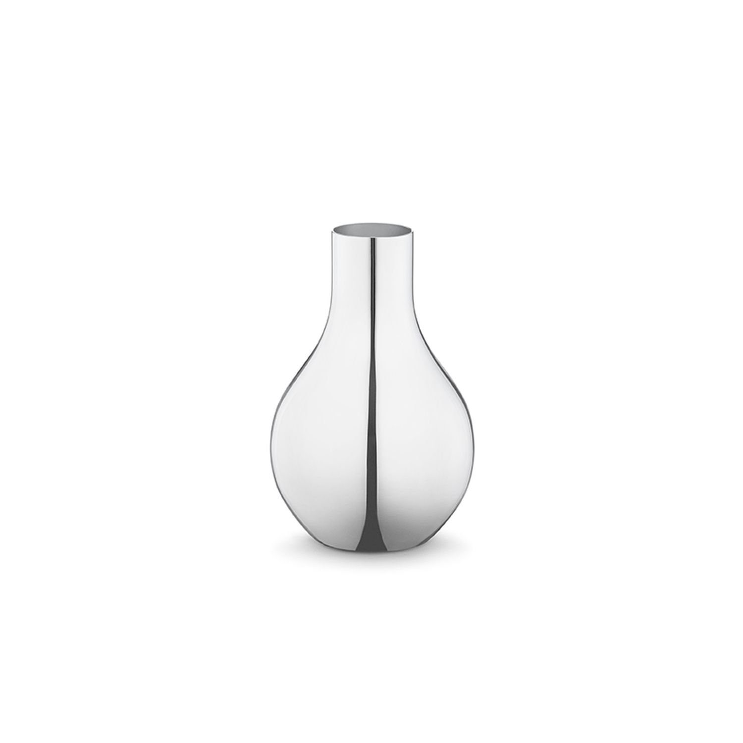 Georg Jensen Klein Dekovase Cafu Edelstahl Extra