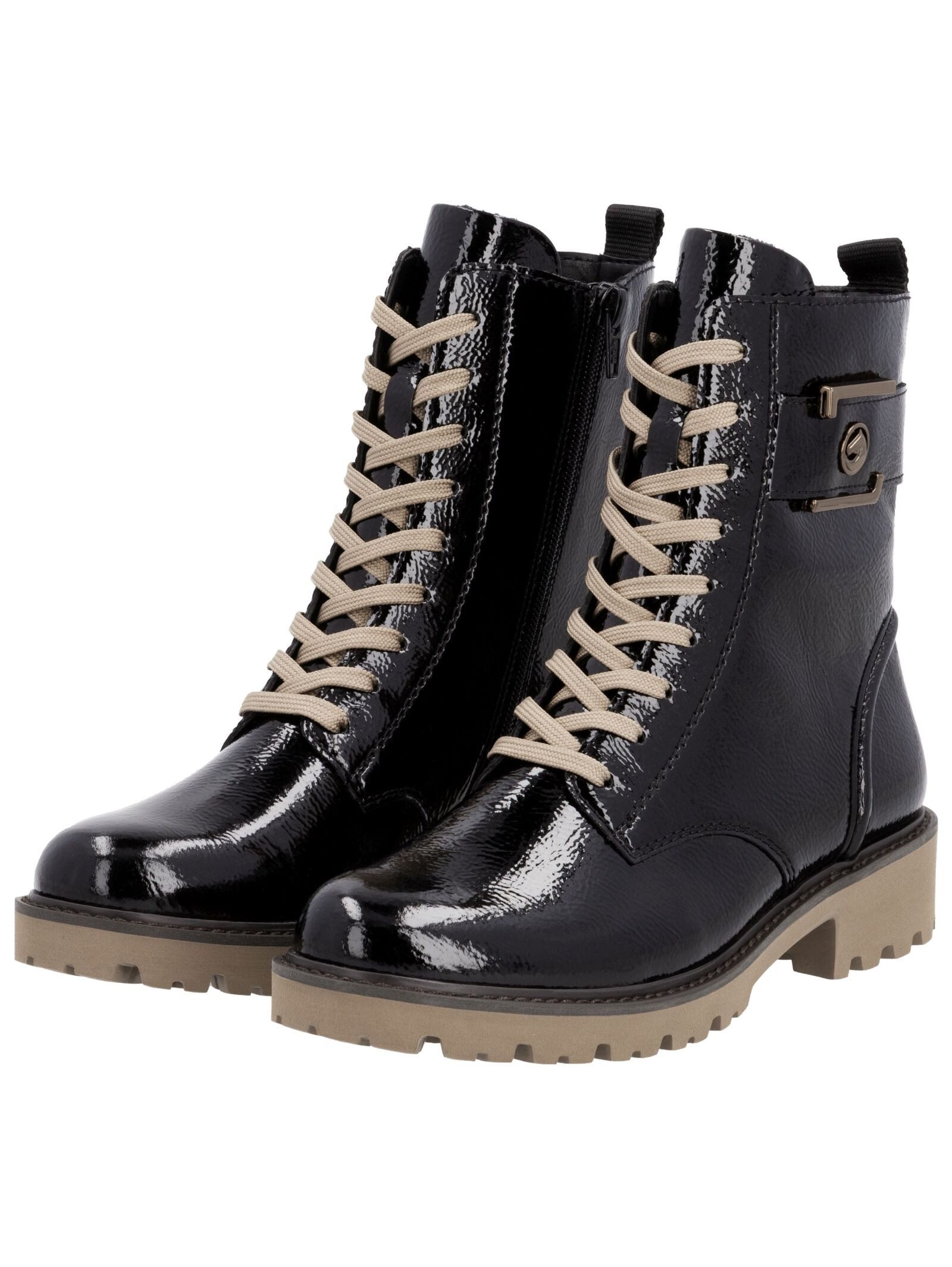 Remonte Remonte Stiefelette Leder Schnürstiefelette