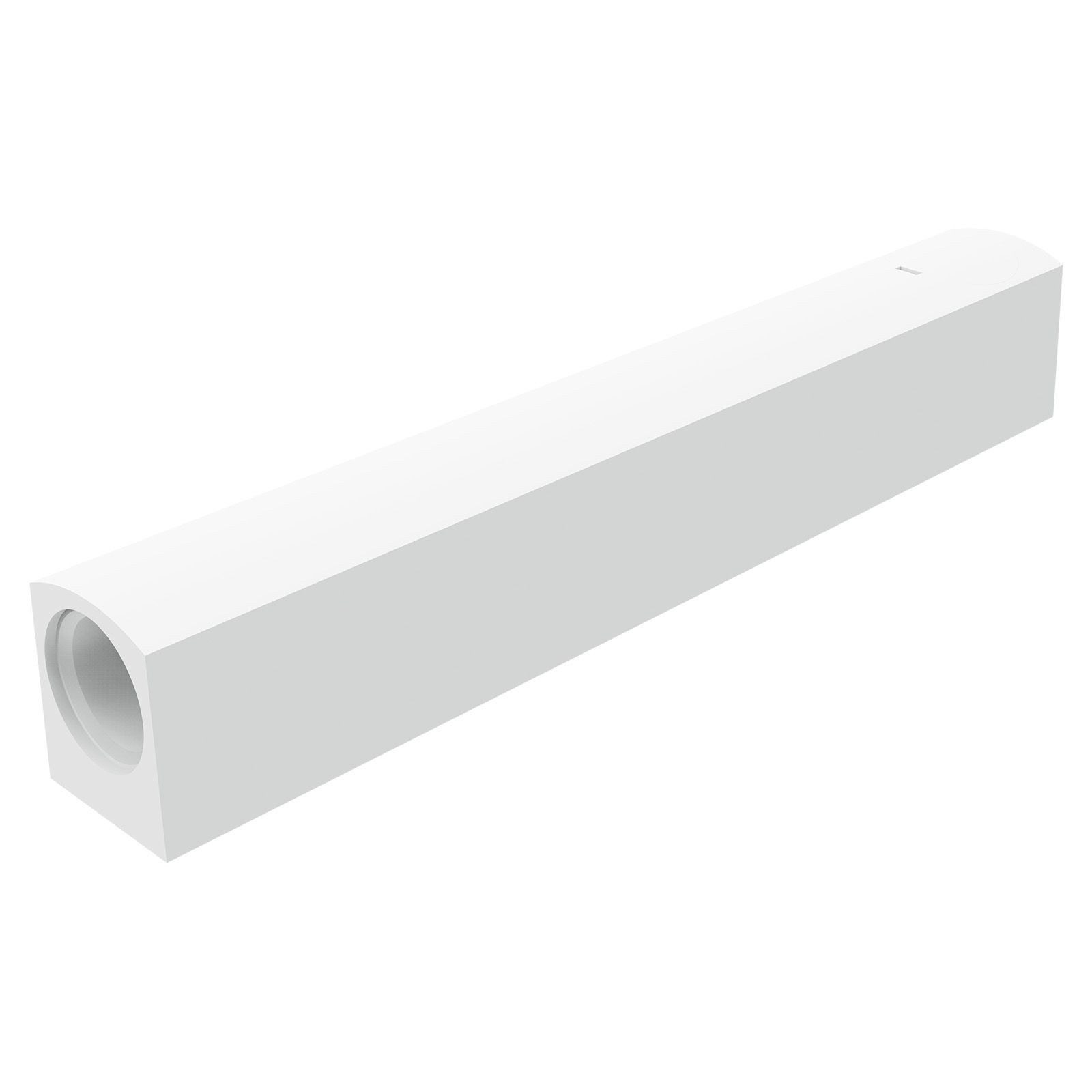 Kesseböhmer Türdämpfer Push to Open für 15er, Dispensa, COMFORT II, FREEflap etc, Einbauadapter weiß für Typ I, Typ II oder Typ III