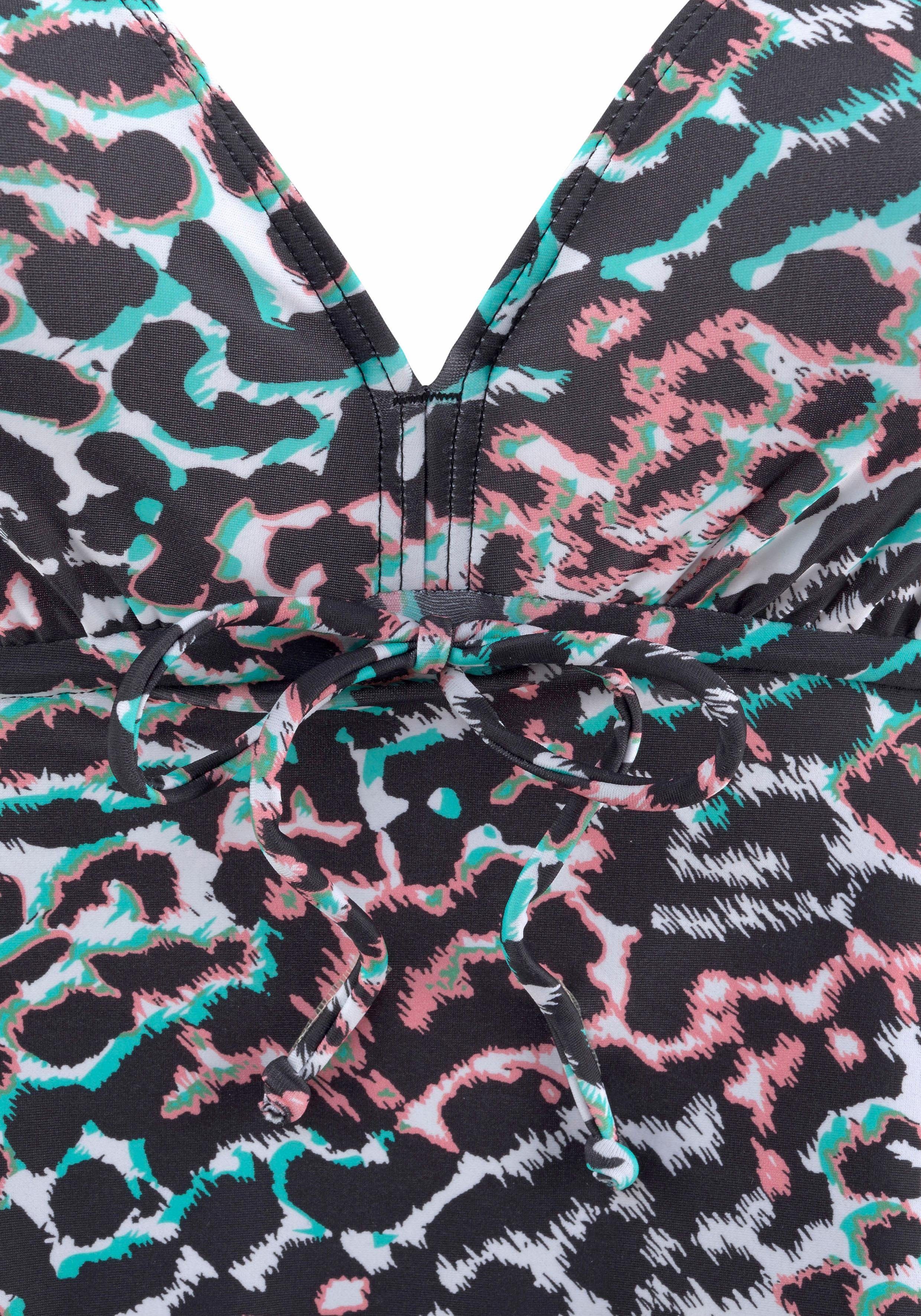 Venice Beach Bügel-Tankini mit gemustertem Print