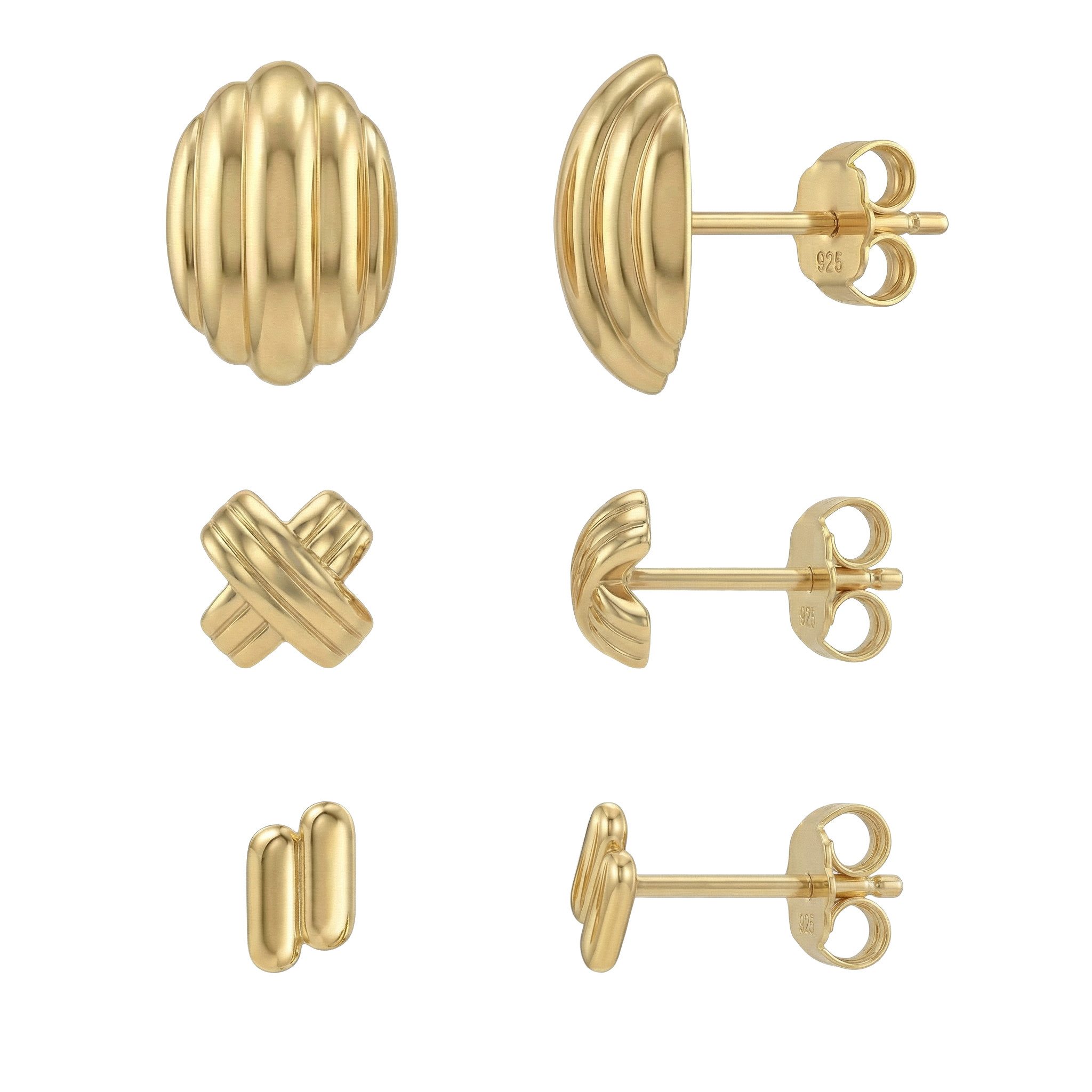 Sofia Milani Schmuckset Kreis Stab Dome (6 Teile)