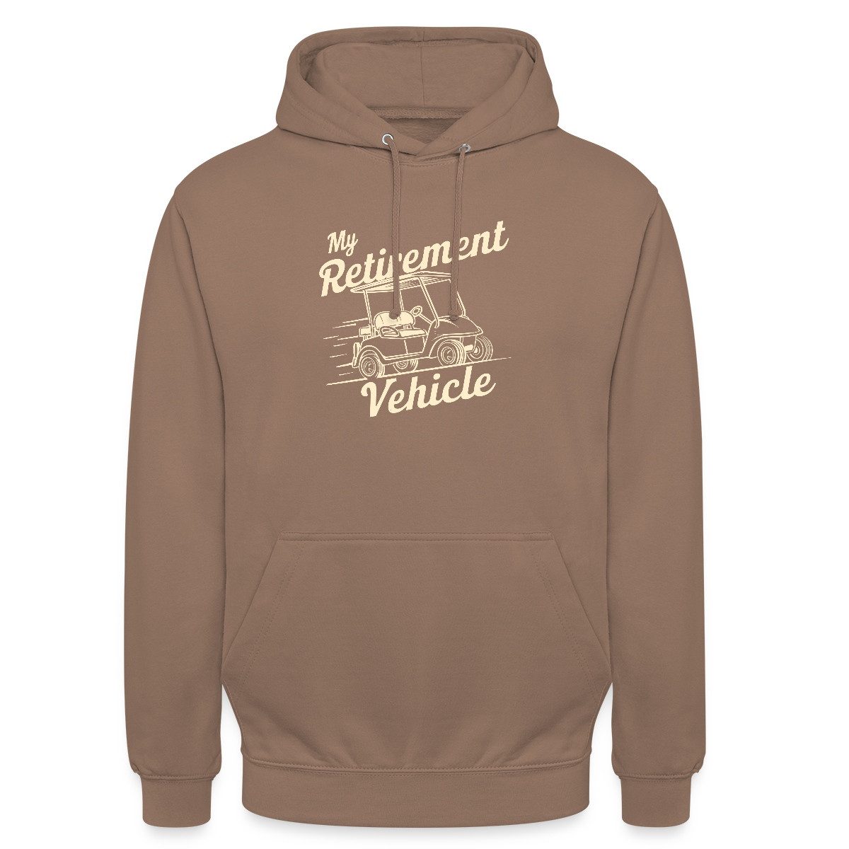 Hoodie My Retirement Vehicle Lustiges Golfcart Motiv Unisex Hoodie