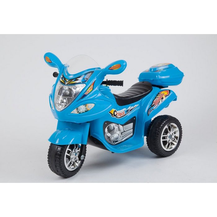 Chipolino Elektro-Kindermotorrad Kinder Elektromotorrad V Sport Belastbarkeit 25 kg Musik Licht Aufbewahrungsbox bis 3 km/h GU11115
