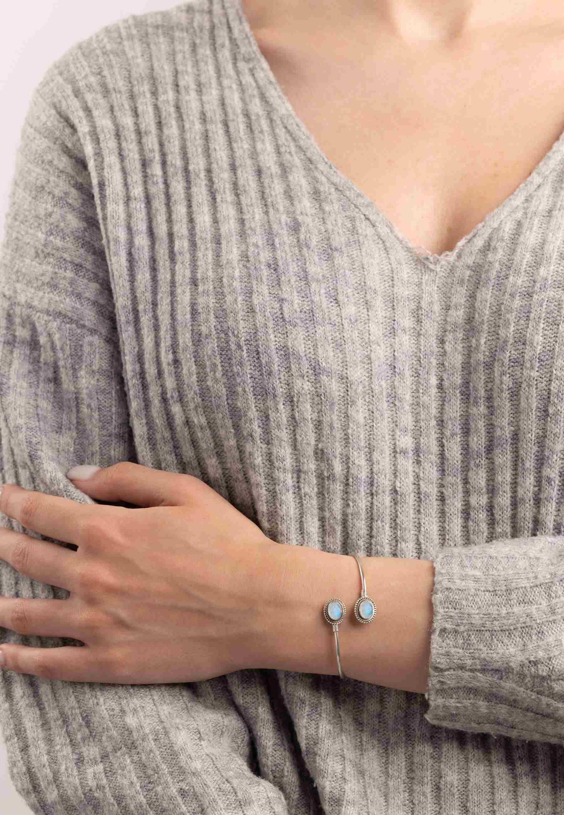 mantraroma Silberarmband RANNEKORU aus 925 Silber günstig online kaufen