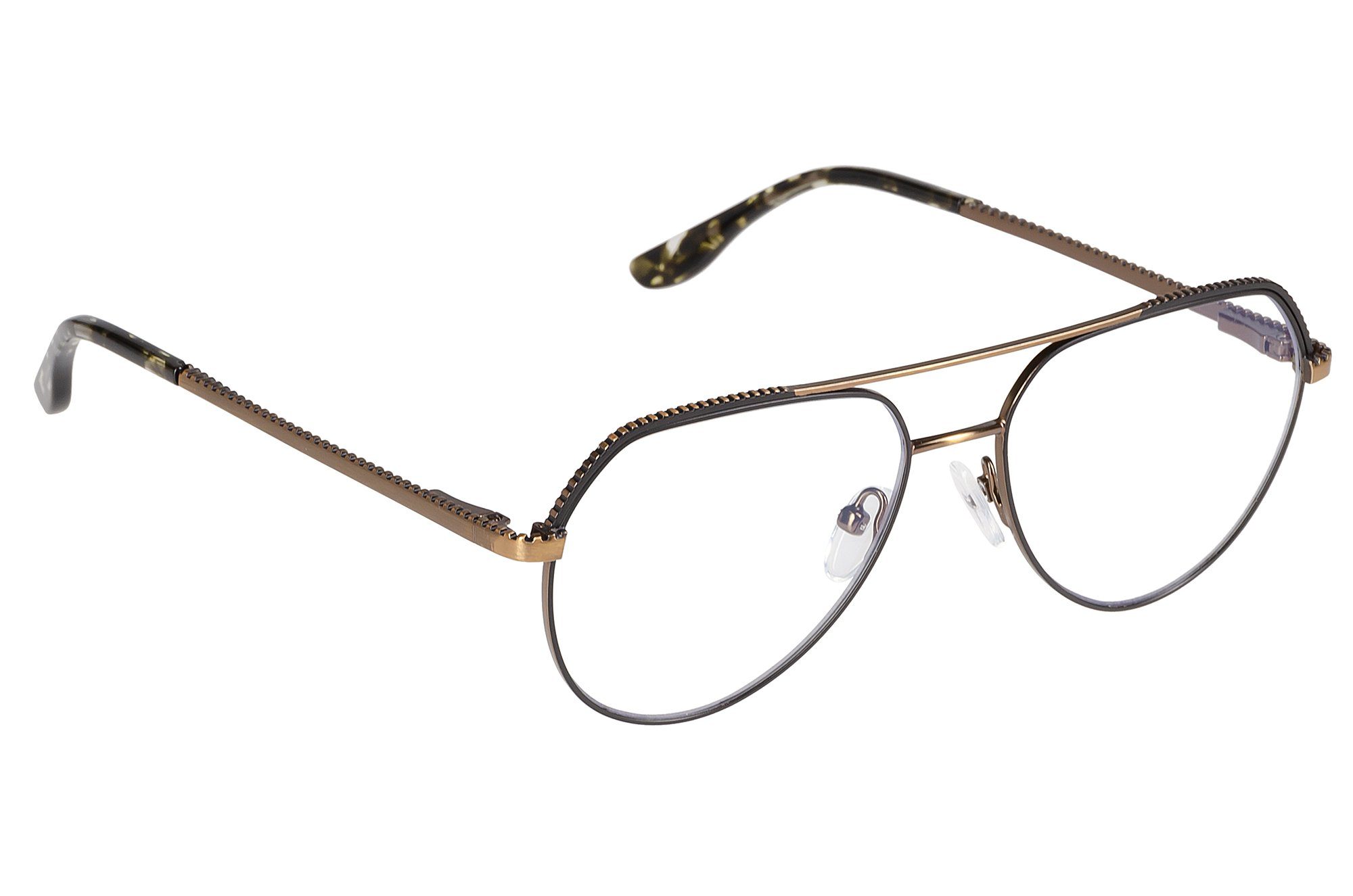 Edison & King Lesebrille Eternity, Doppelsteg - Pilotenbrille copper | Brillen