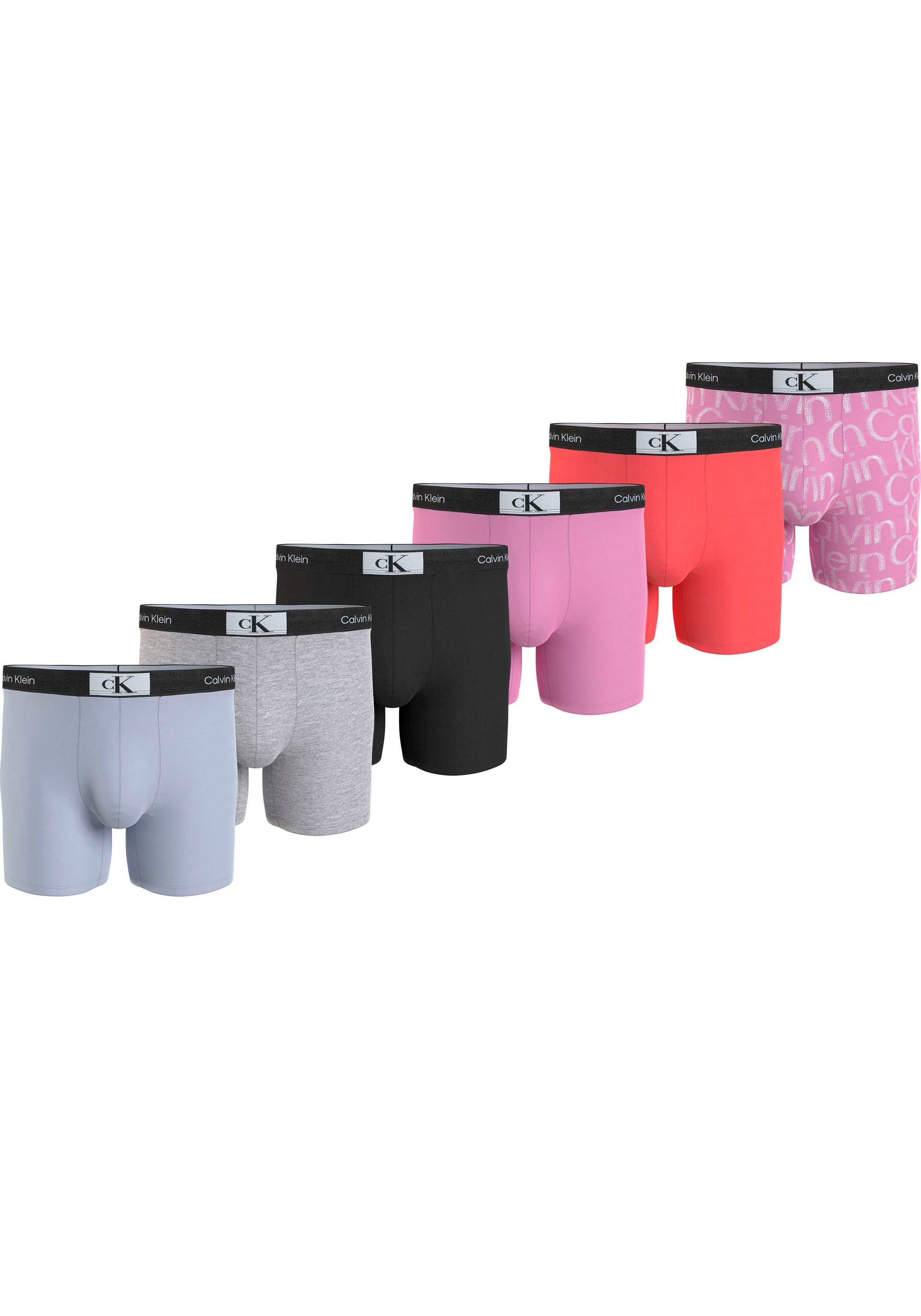 Calvin Klein Underwear Trunk TRUNK 7PK (Packung, 7-St., 7er-Pack) mit Logo-Elastikbund