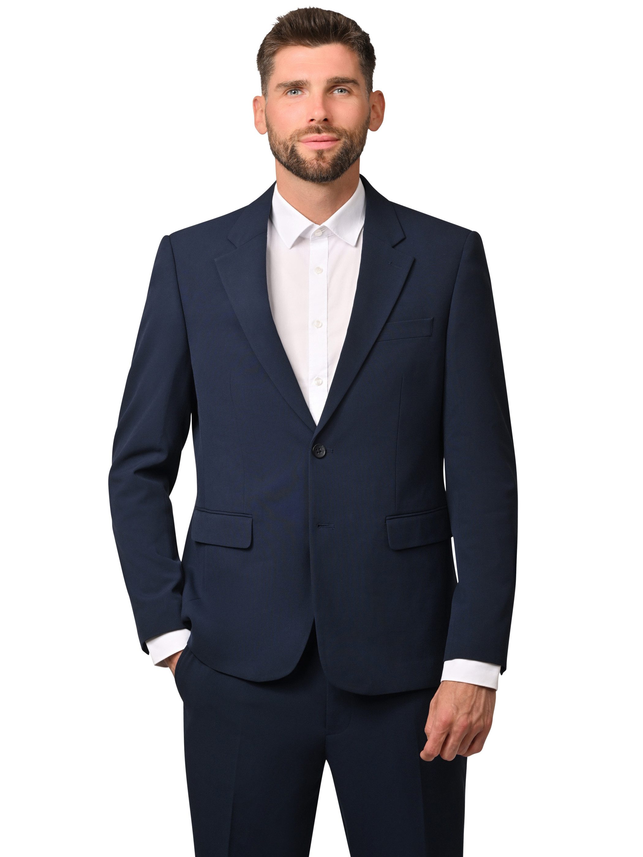 Hirschthal Anzugsakko Herren 2-Knopf Sakko oder Business Anzug mit Anzughos günstig online kaufen