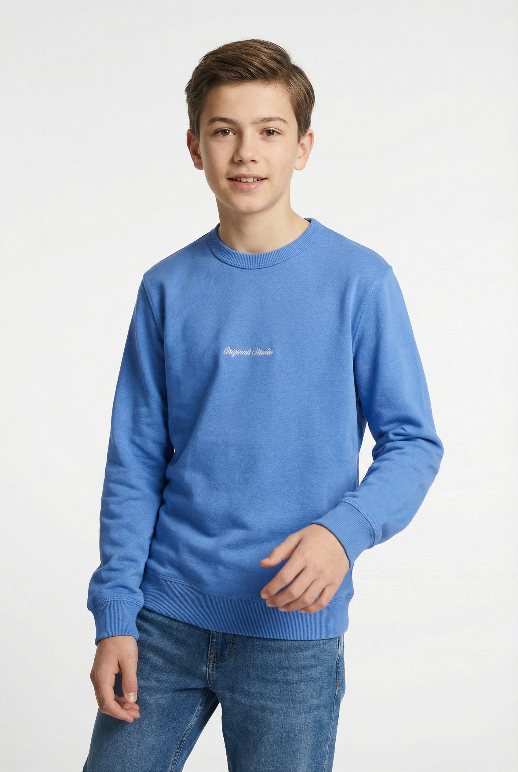 Sweatshirt JORNORREBRO EMB SWEAT CREW NOOS JNR