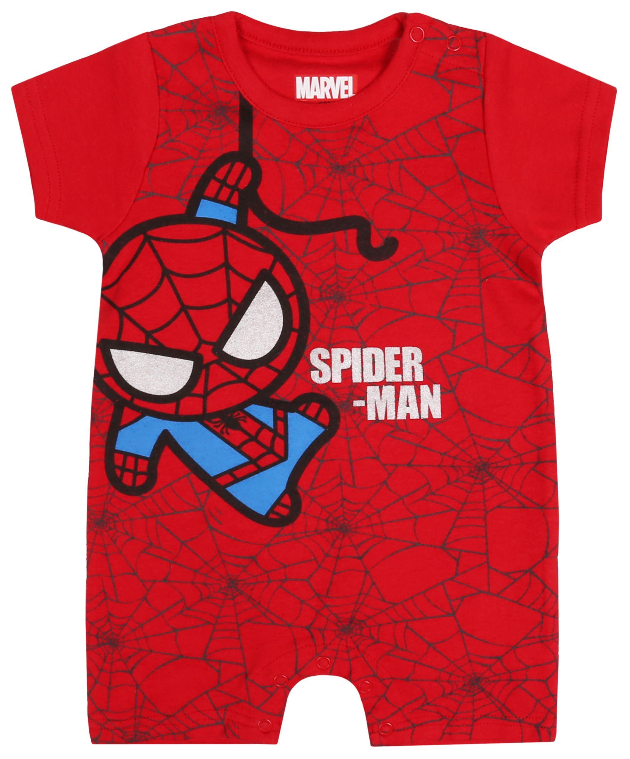 Sarcia.eu Body Roter Einteiler/Body mit Aufdruck von Spider-Man MARVEL 6 Monate