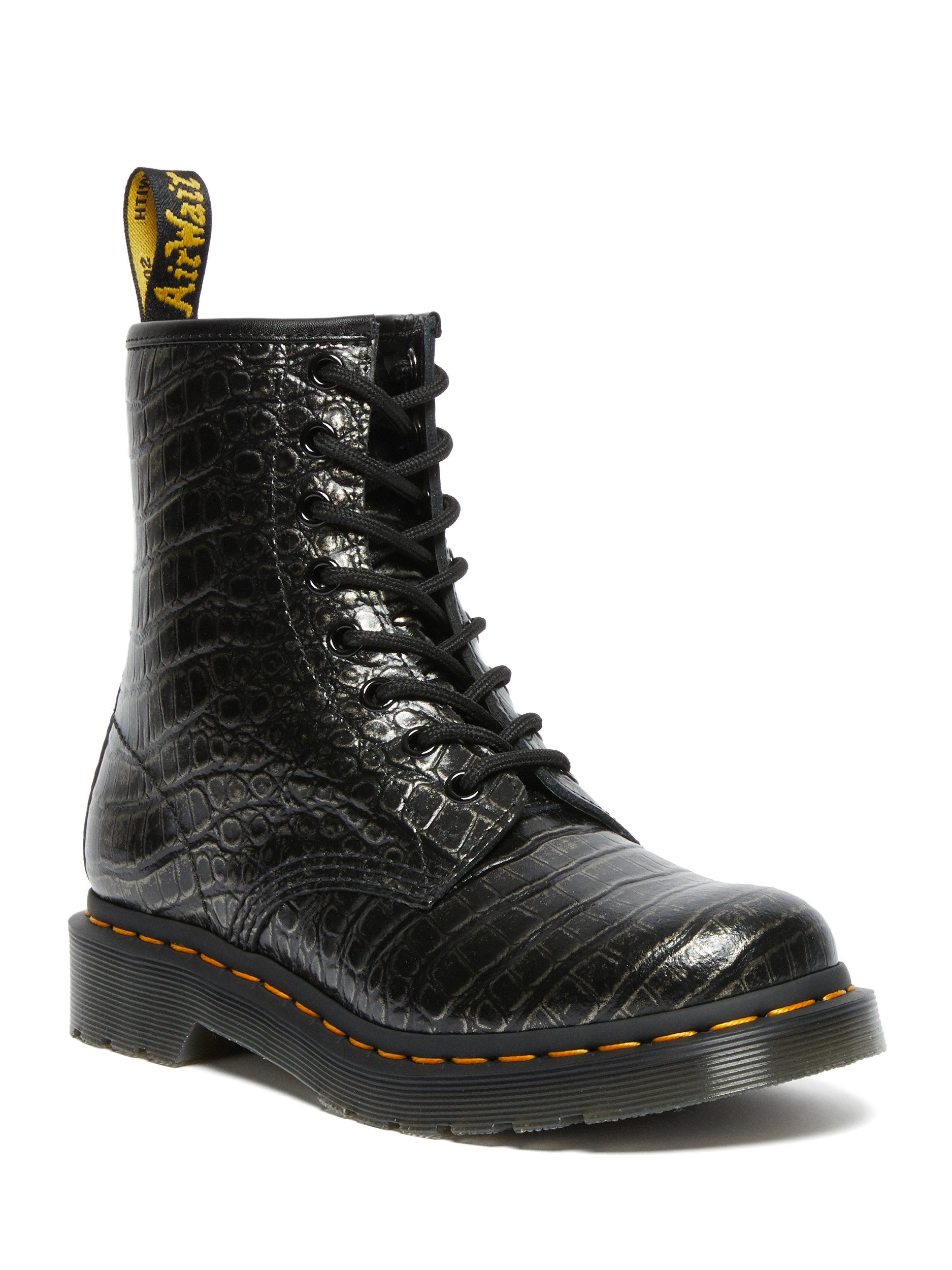 DR. MARTENS 1460 Wild Croc Embossed Ankleboots (2-tlg) günstig online kaufen
