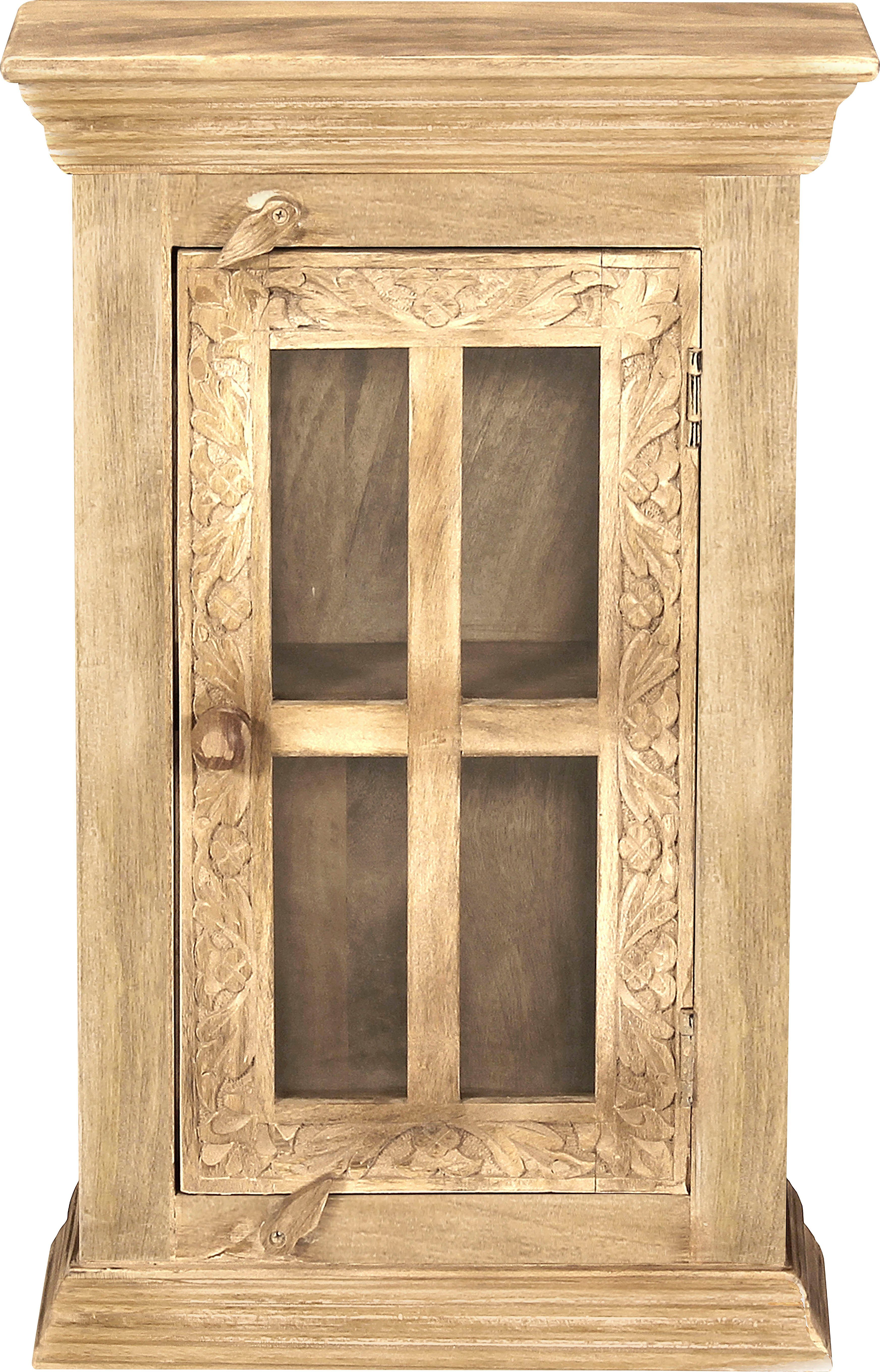 SIT Hängeschrank Mit Holzschnitzereien