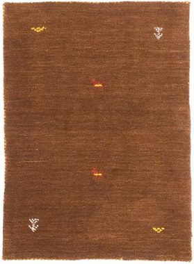 Wollteppich Gabbeh Agra, morgenland, rechteckig, Höhe: 14 mm, handgewebt, reine Wolle, Wohnzimmer, Schlafzimmer