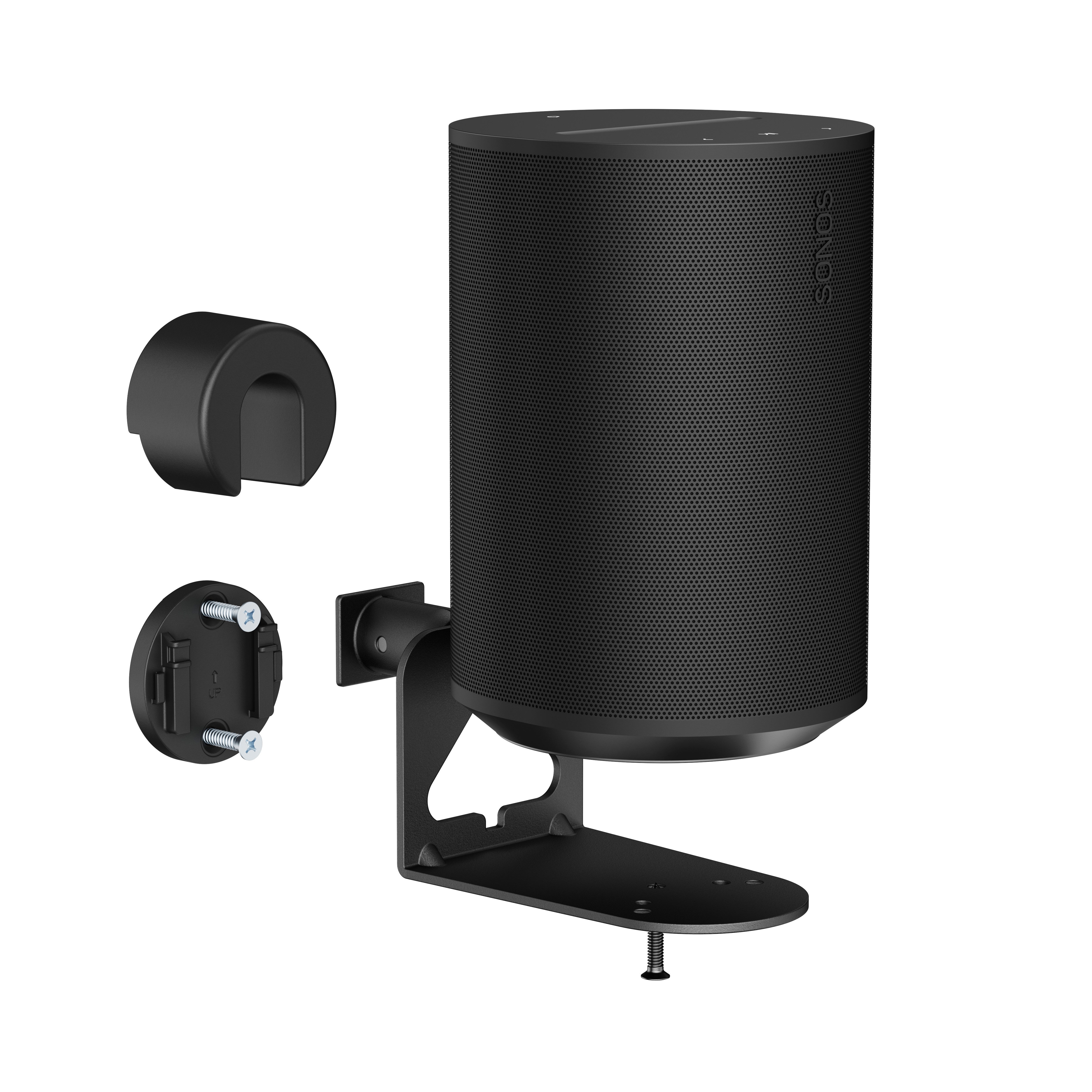 HALTERUNGSPROFI Lautsprecher-Wandhalterung SOW-E1S, (Für Sonos Era 100 oder Sonos Era 300, Neigbar, Schwenkbar)