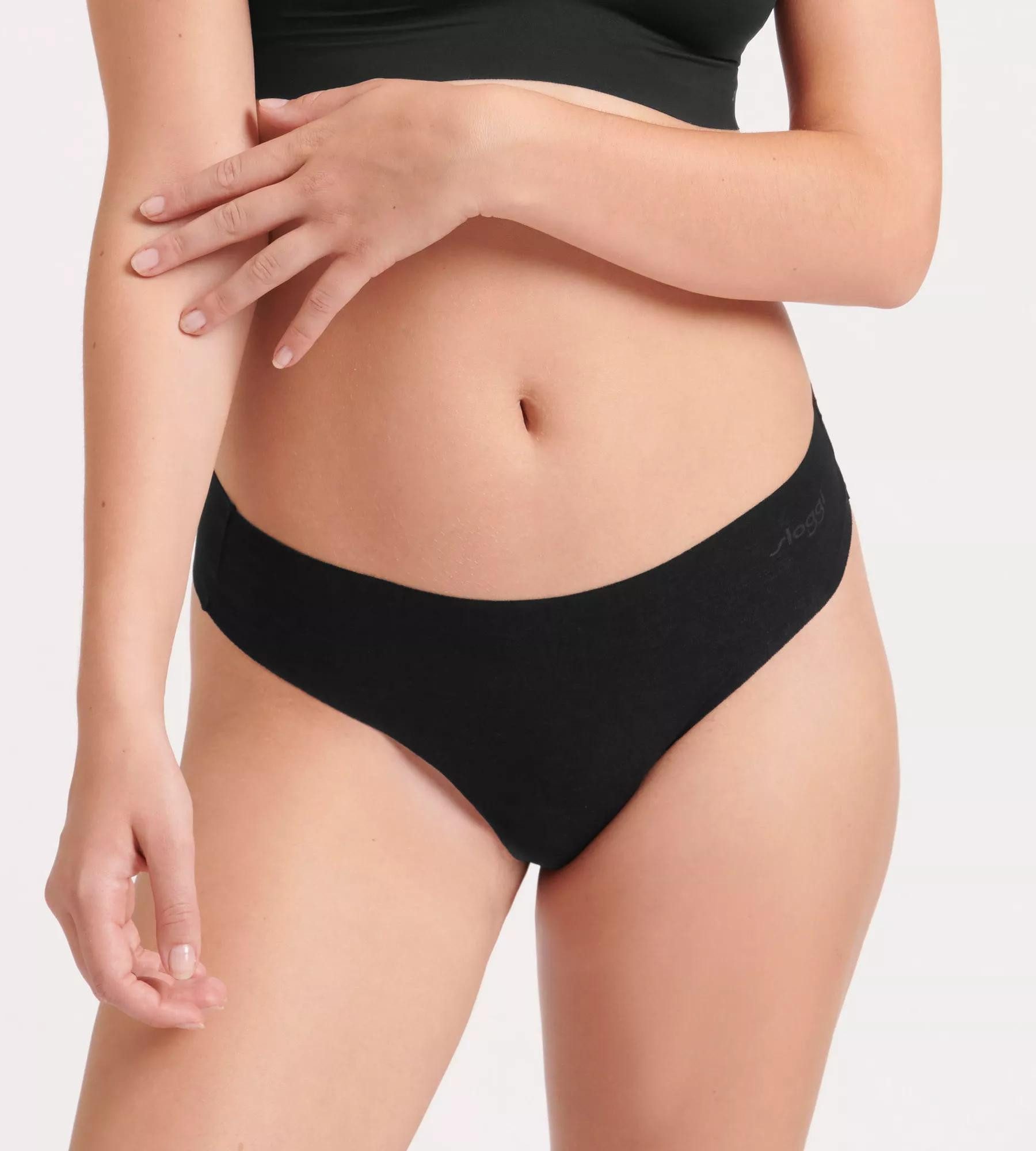 sloggi Slip ZERO Modal 2.0 Hipstring 2P (2er Pack) nahtlos und weich
