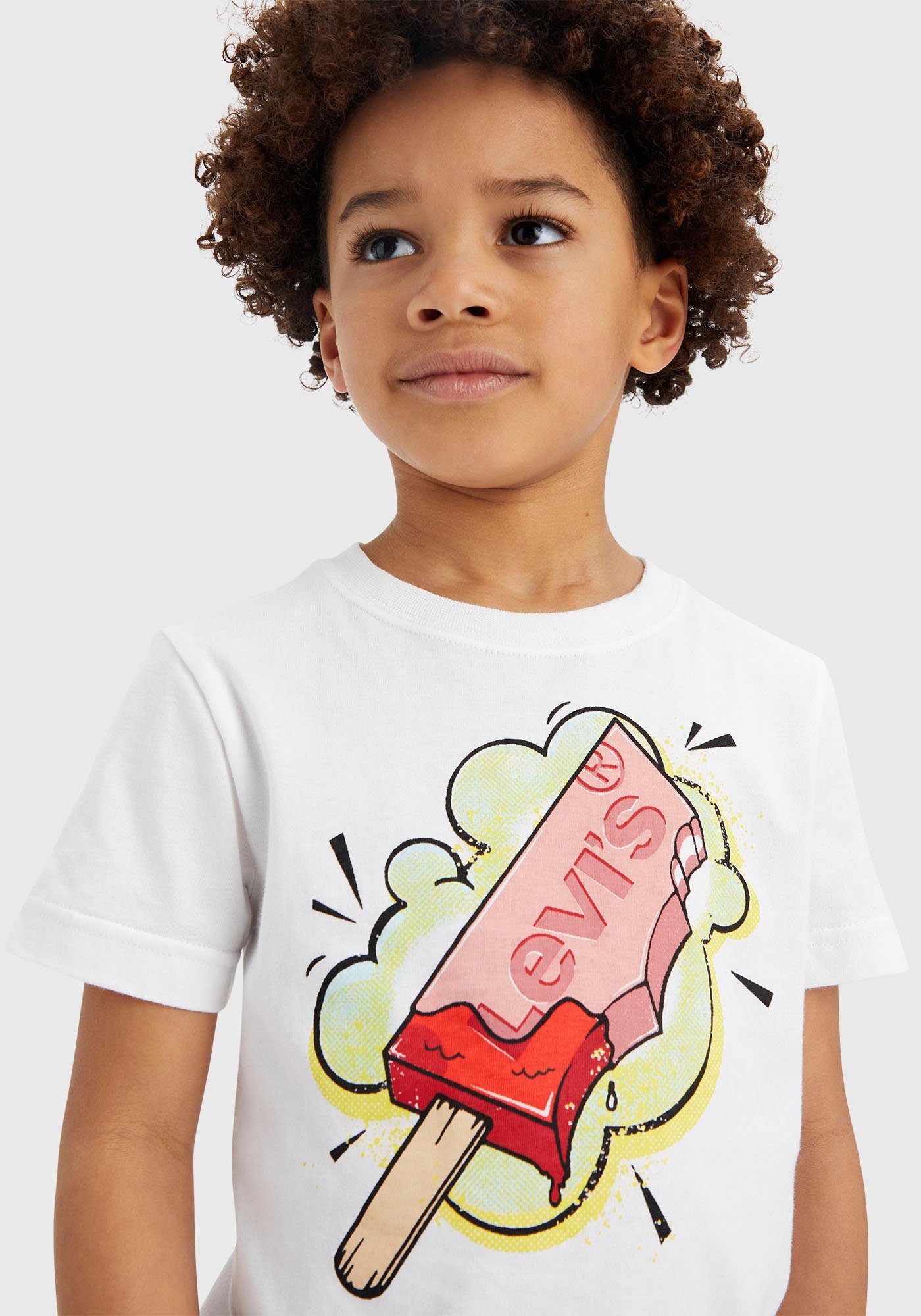 WHITE Levi's® BOYS LVB TEE for BRIGHT T-Shirt POPSICLE Kids