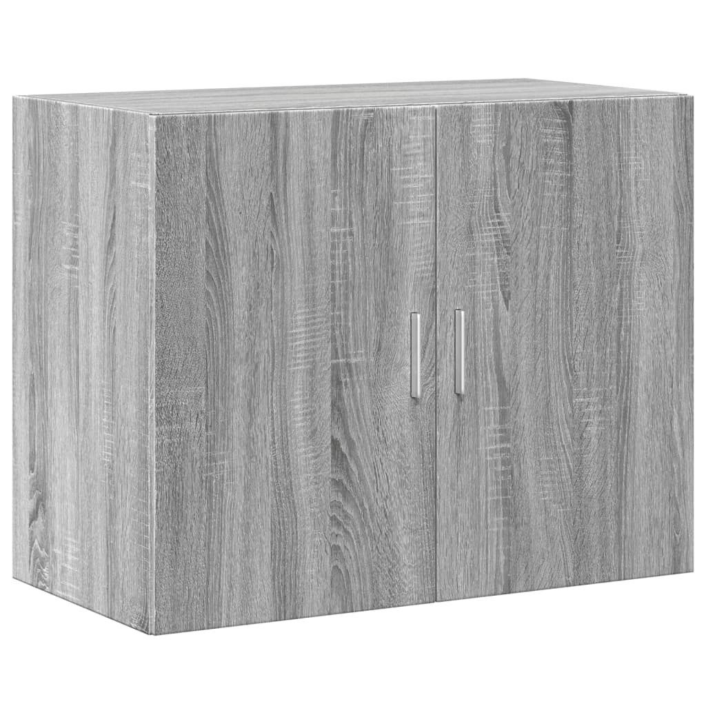 vidaXL Hängeschrank Wandschrank Grau Sonoma 80x42,5x64 günstig online kaufen
