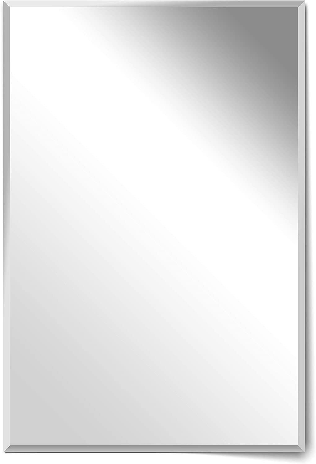 Deko-Werk 24 Wandspiegel Rahmenloser Facettenspiegel mit Facettenschliff Gl günstig online kaufen