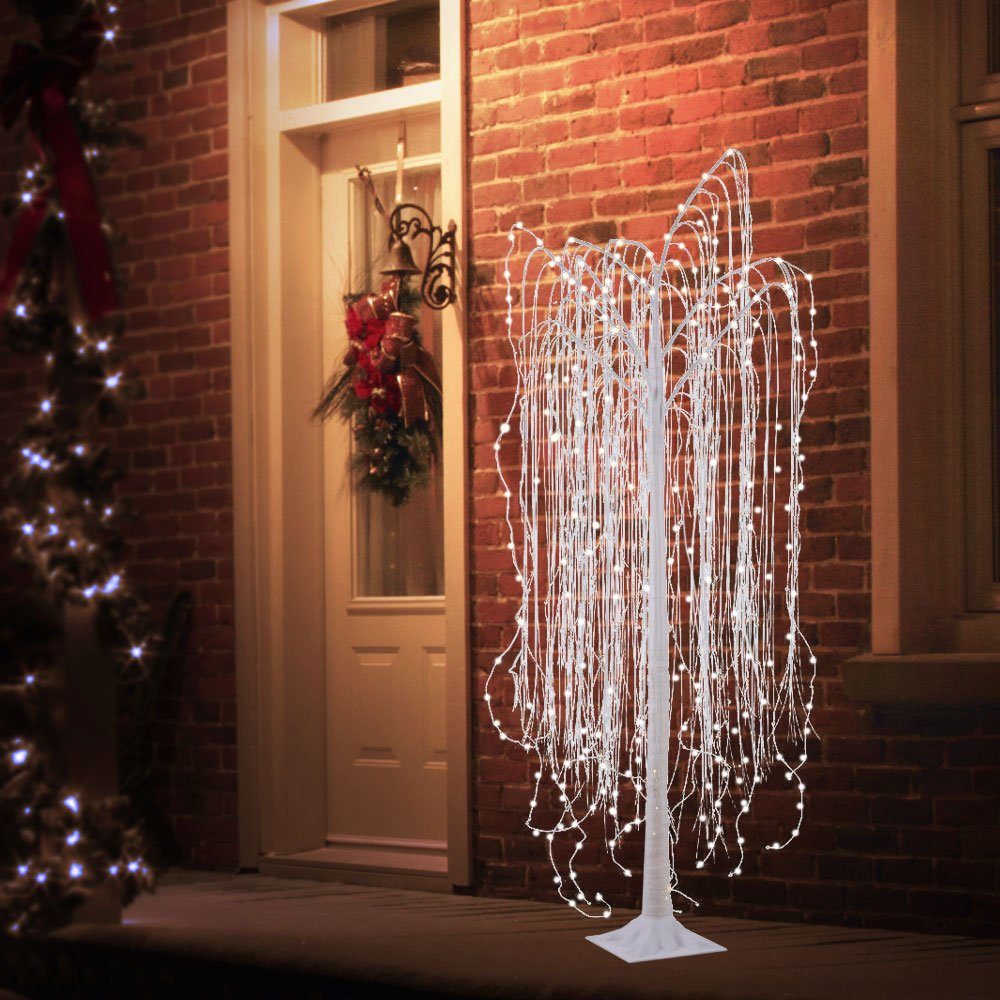 etc-shop LED Baum, LED Deko Lichter Baum Weide Wohn Zimmer Garten  Beleuchtung Innen Lampe Außen Leuchte weiß online kaufen | OTTO