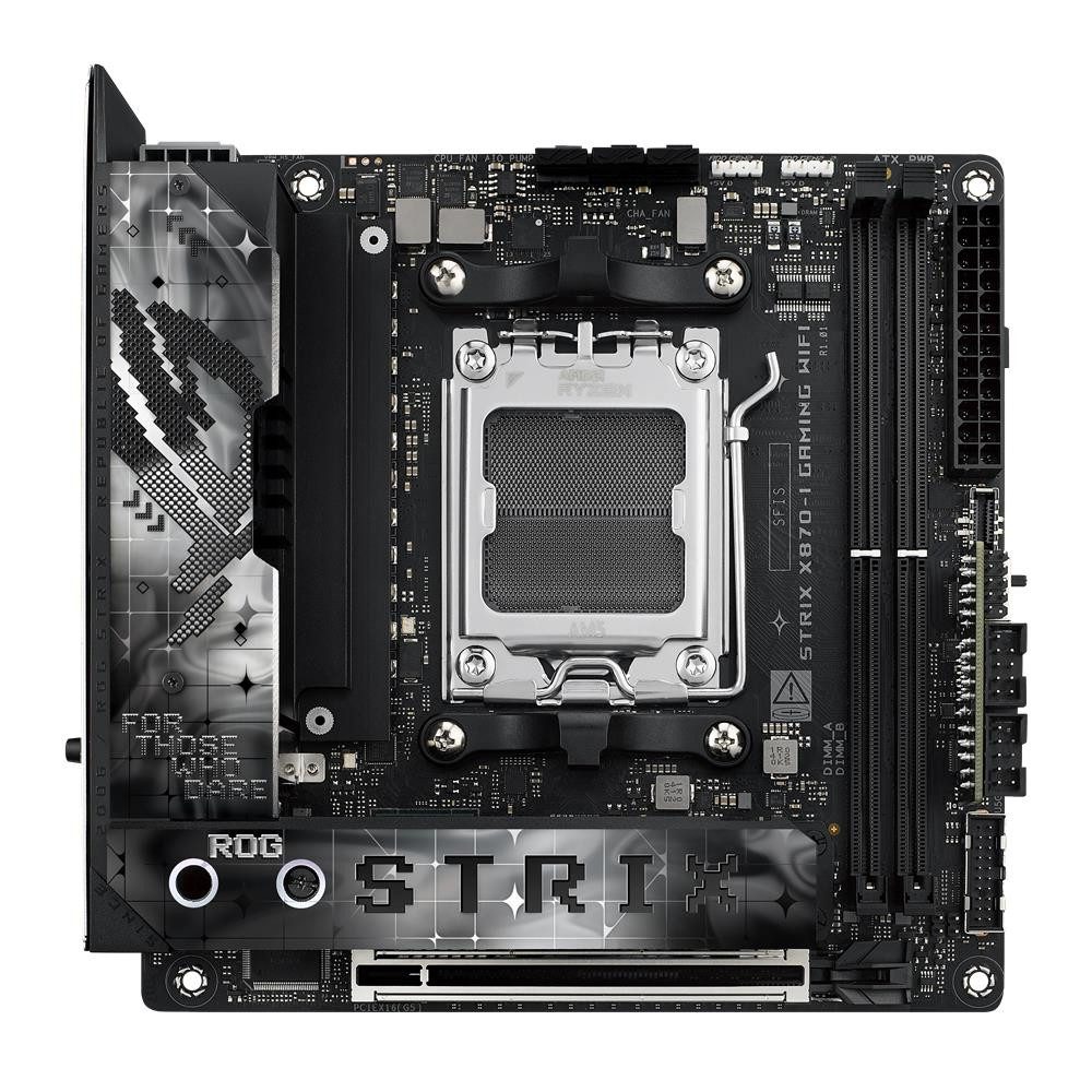 Asus ROG STRIX X870-F GAMING WIFI Mainboard, Mini-ITX DDR5 PCIe 5.0 WiFi 7 AM5 – Bild 2 von 5