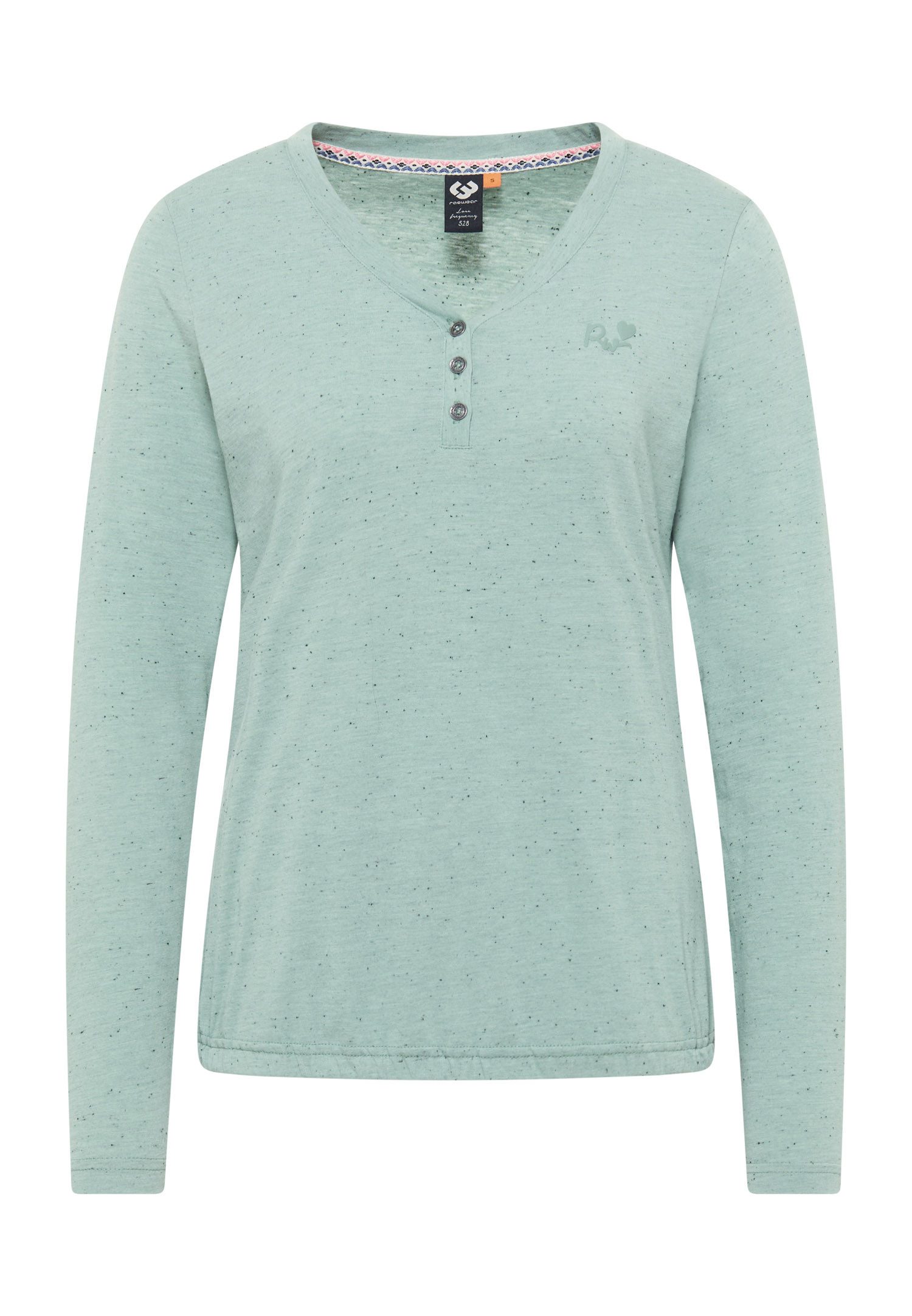 Ragwear Langarmshirt PINKKI MELANGE (Packung, 1-tlg) günstig online kaufen