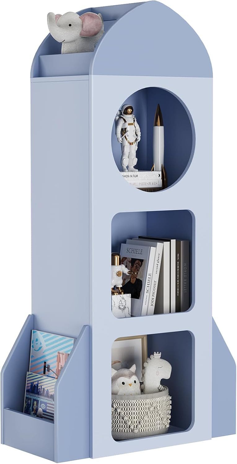 TLGREEN Bücherregal Kinderregal Spielzeugablage,120×60×31 cm, Mit günstig online kaufen