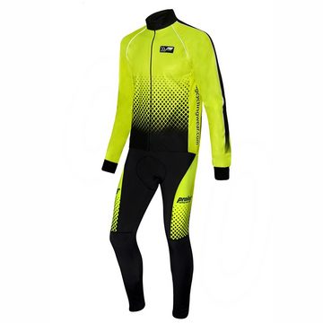 prolog cycling wear Funktionsjacke Herren Winter Fahrradjacke Thermo "NORMAL Safety", normal geschnitten