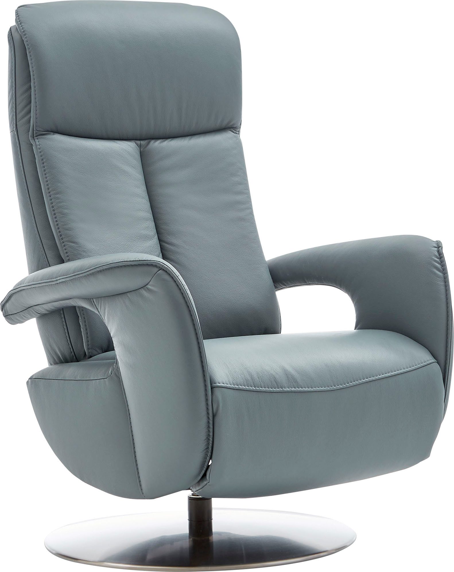 HUKLA Sessel HU-ES19141 (Set), Kopfpolsterverstellung, einstellbare Beinauflage u. Rückenlehne