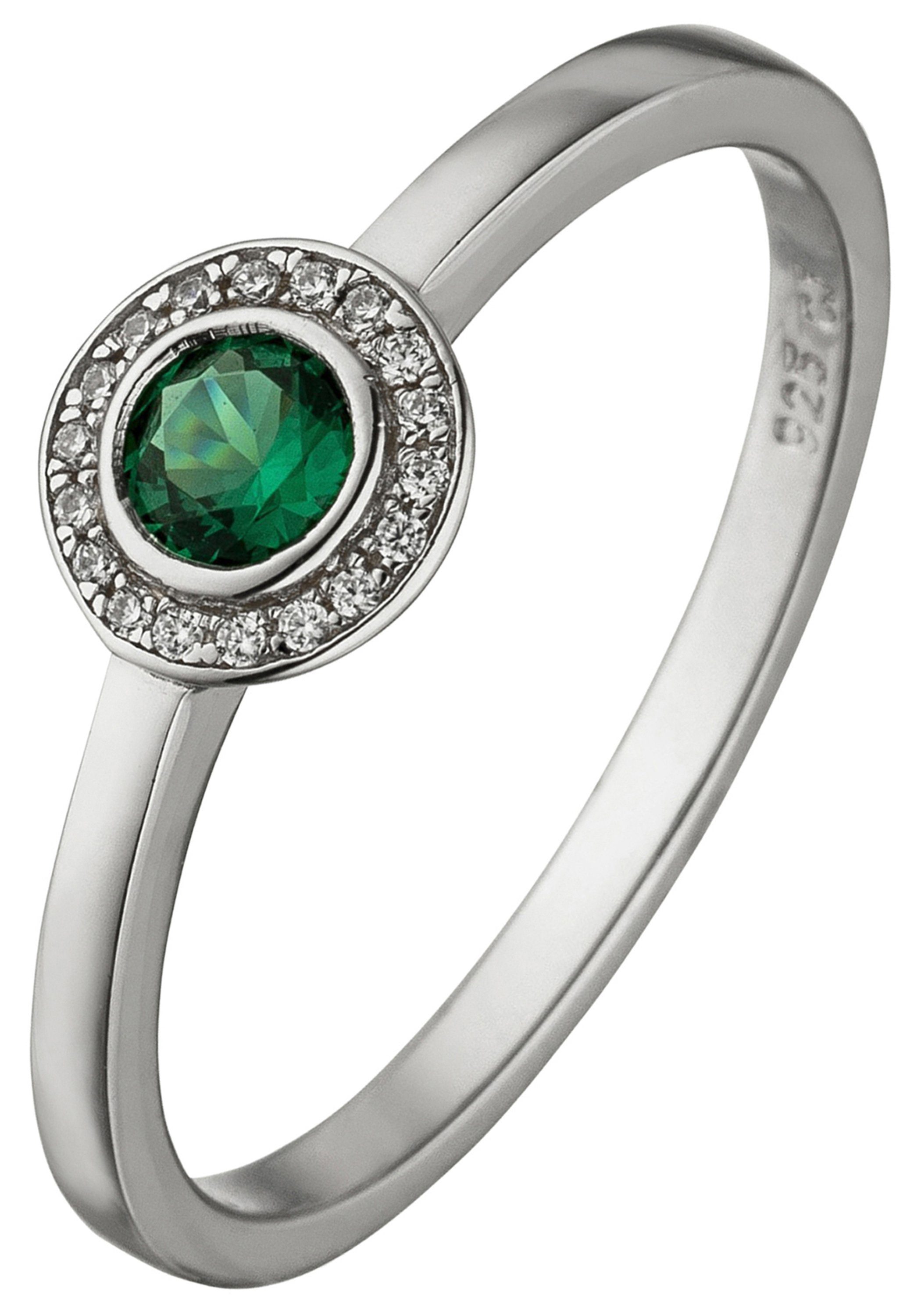 JOBO Fingerring, 925 Silber mit 19 günstig online kaufen