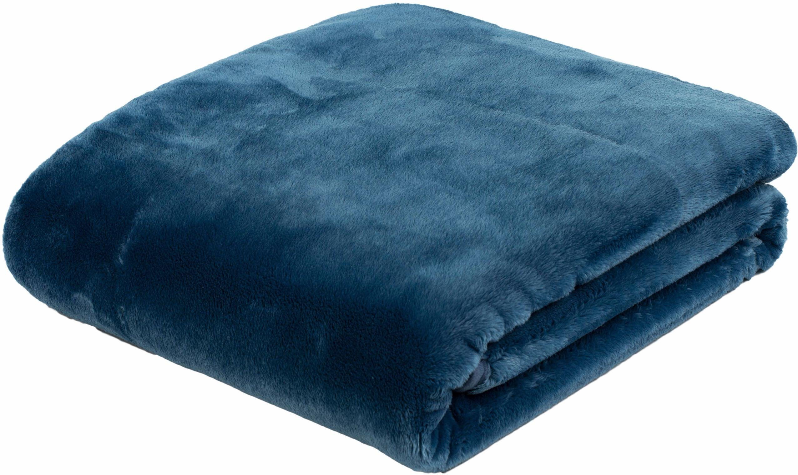 Wohndecke Premium Cashmere Feeling, Gözze, mit premium Cashmere Feeling, Kuscheldecke