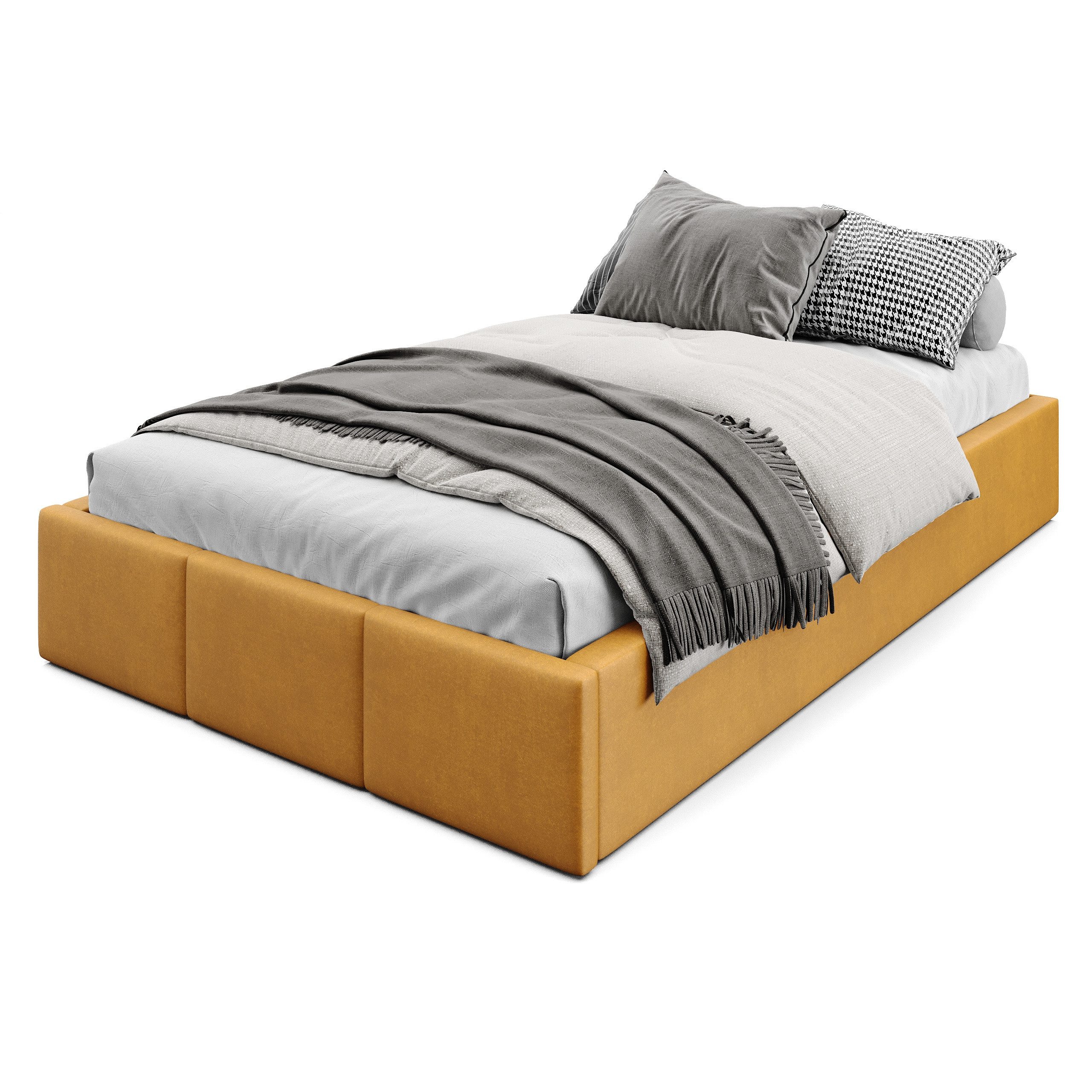 Muralo Polsterbett Doppelbett mehrere Größen Stauraum (1-tlg., 120x200 cm), Lattenrost, ohne Matratze, Stauraumbett, Bettkasten