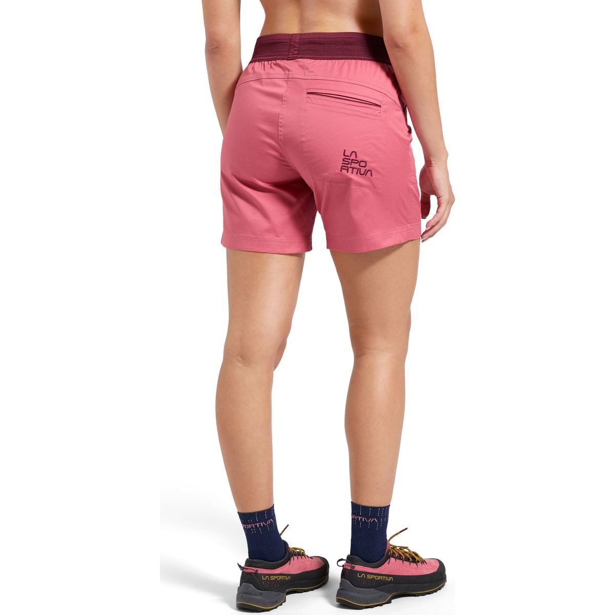 La Sportiva Outdoorhose Roots Shorts Women Perfekte Damen-Klettershorts aus Bio-Baumwolle für maximale