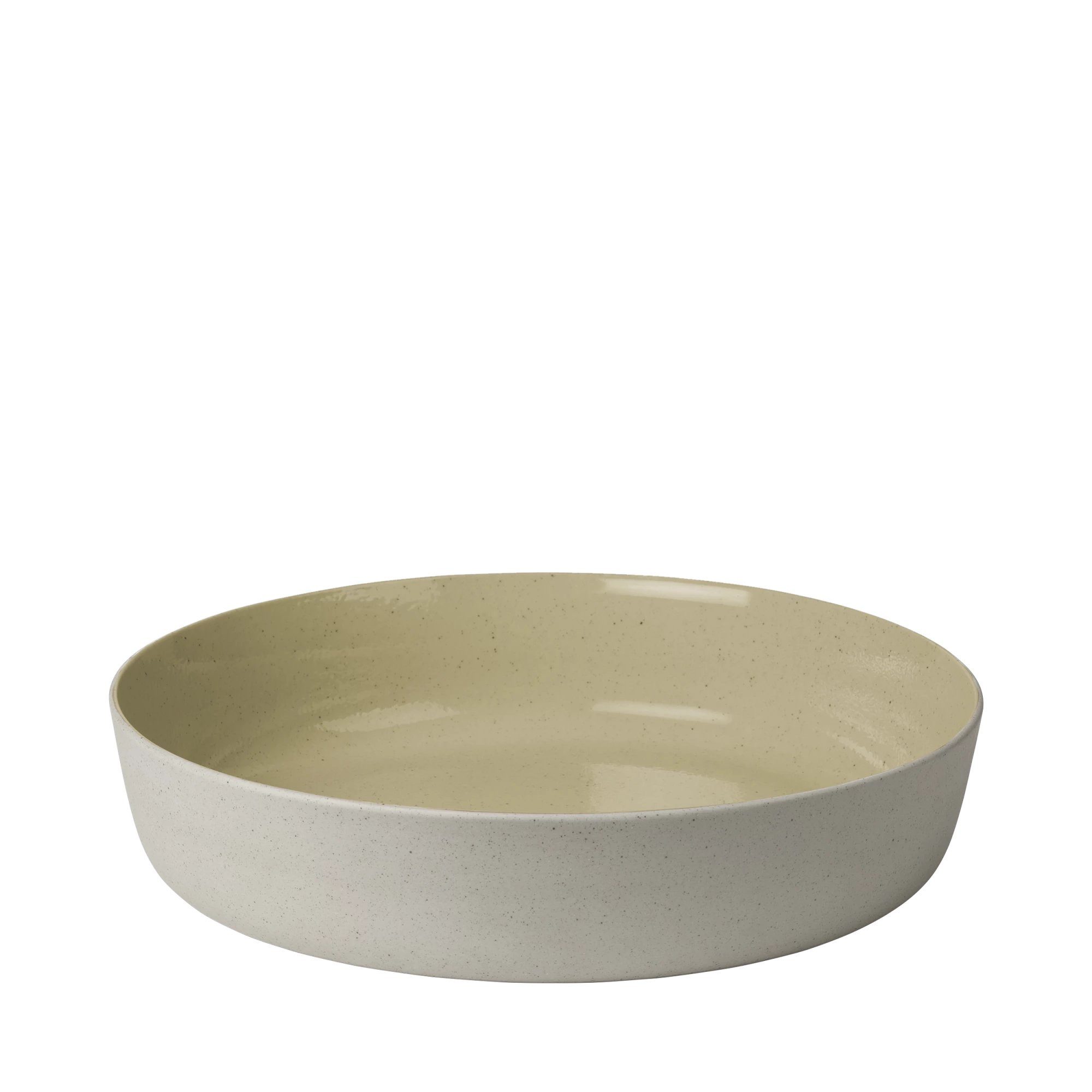 blomus Salatschüssel -SABLO- Designer Schüssel: Große hochwertige Schale, Steingut, (1-tlg), Hochwertig, Designer, Spülmaschinengeeignet, Mikrowellengeeignet, Unikat