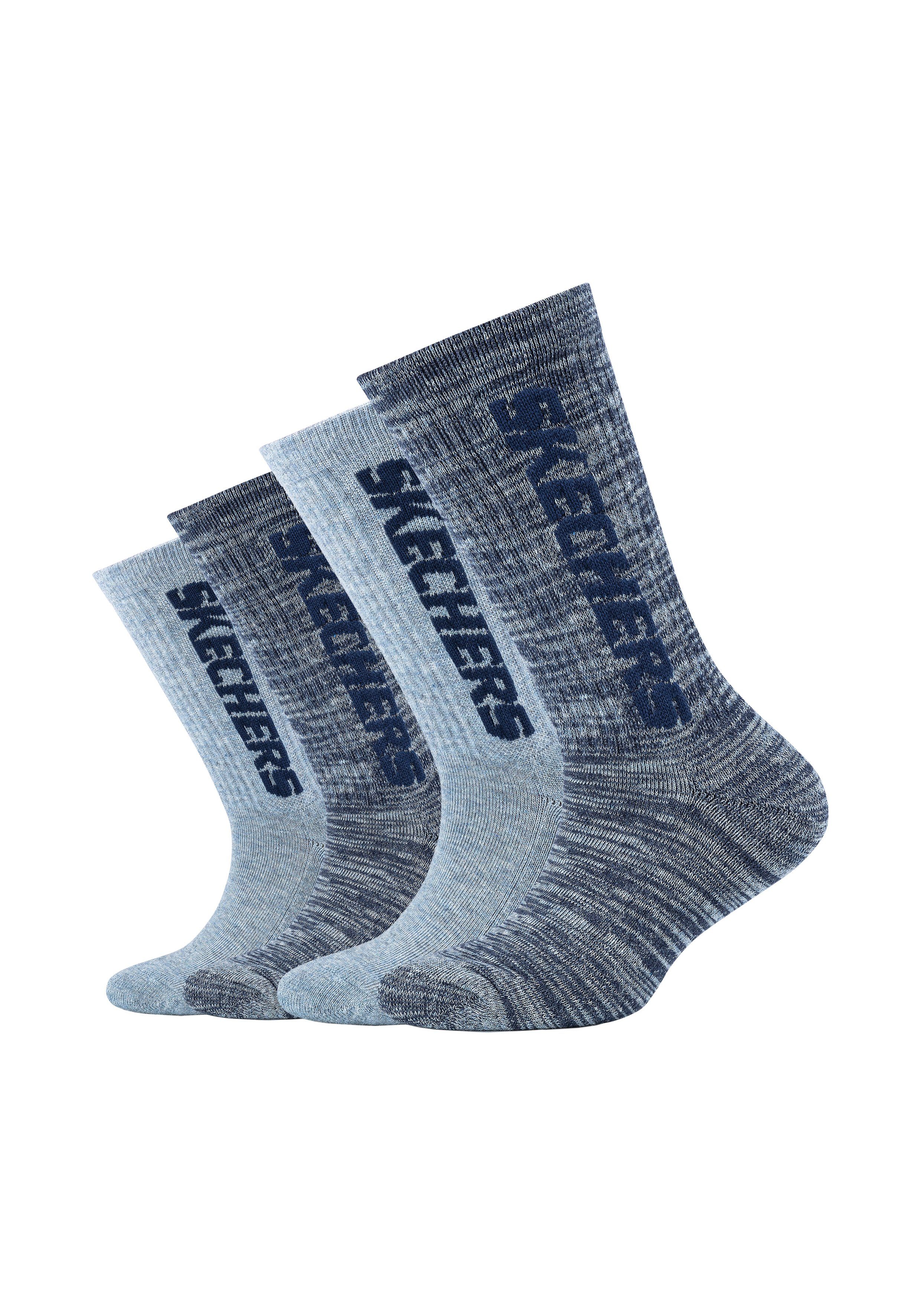 Skechers Socken Cushioned (4-Paar) im praktischen 4er-Pack