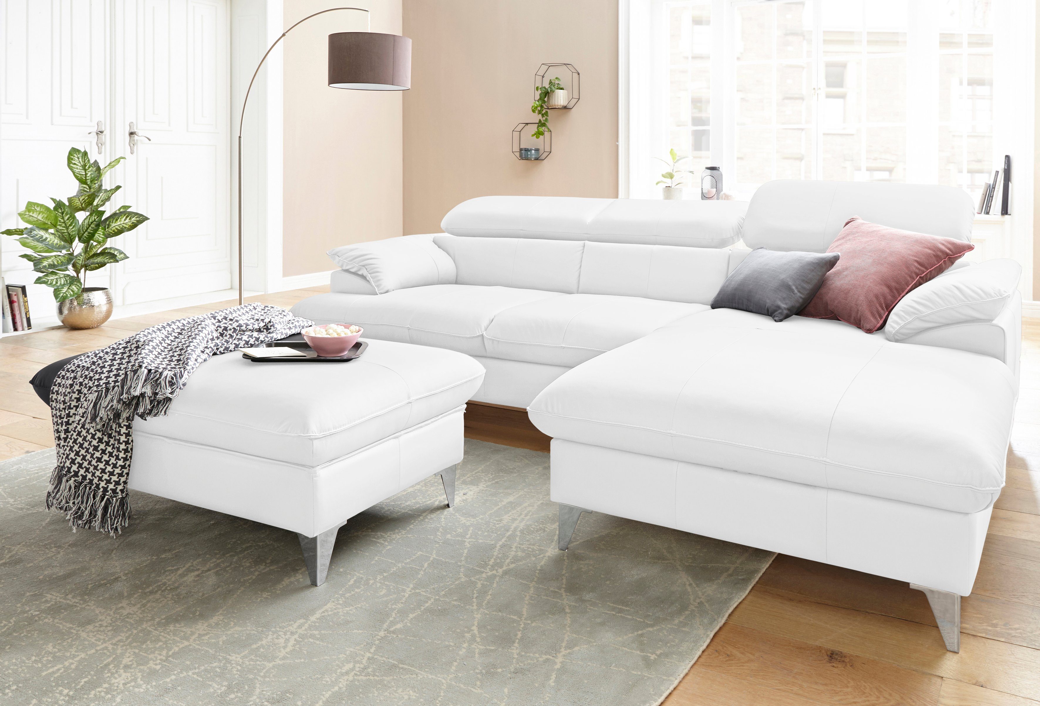 COTTA Polstergarnitur Caluso L-Form, (2-tlg), Set günstig online kaufen