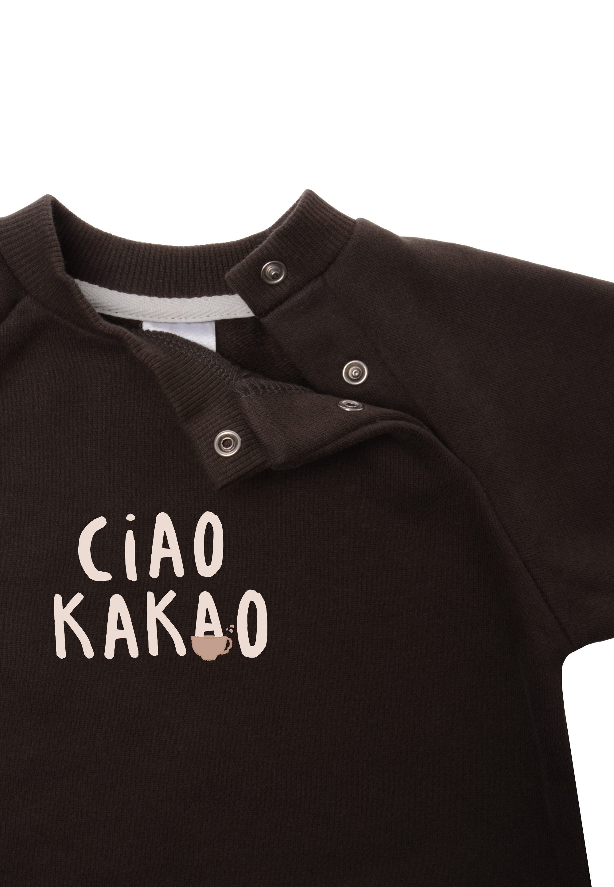 Liliput Sweatshirt Ciao Kakao mit coolem Schriftzug auf der Vorderseite