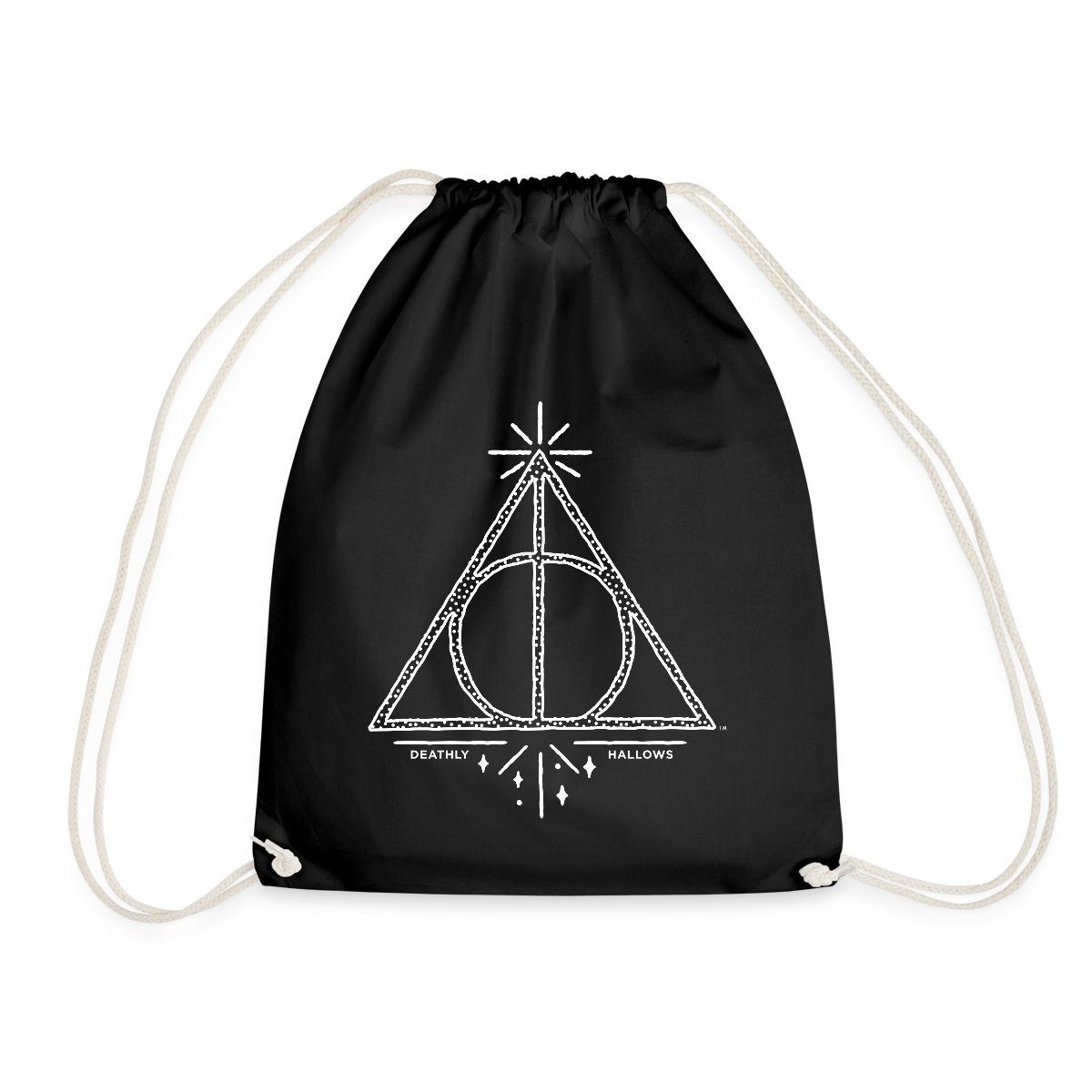 Spreadshirt Turnbeutel Harry Potter Heiligtümer des Todes Symbol Turnbeutel (1-tlg)